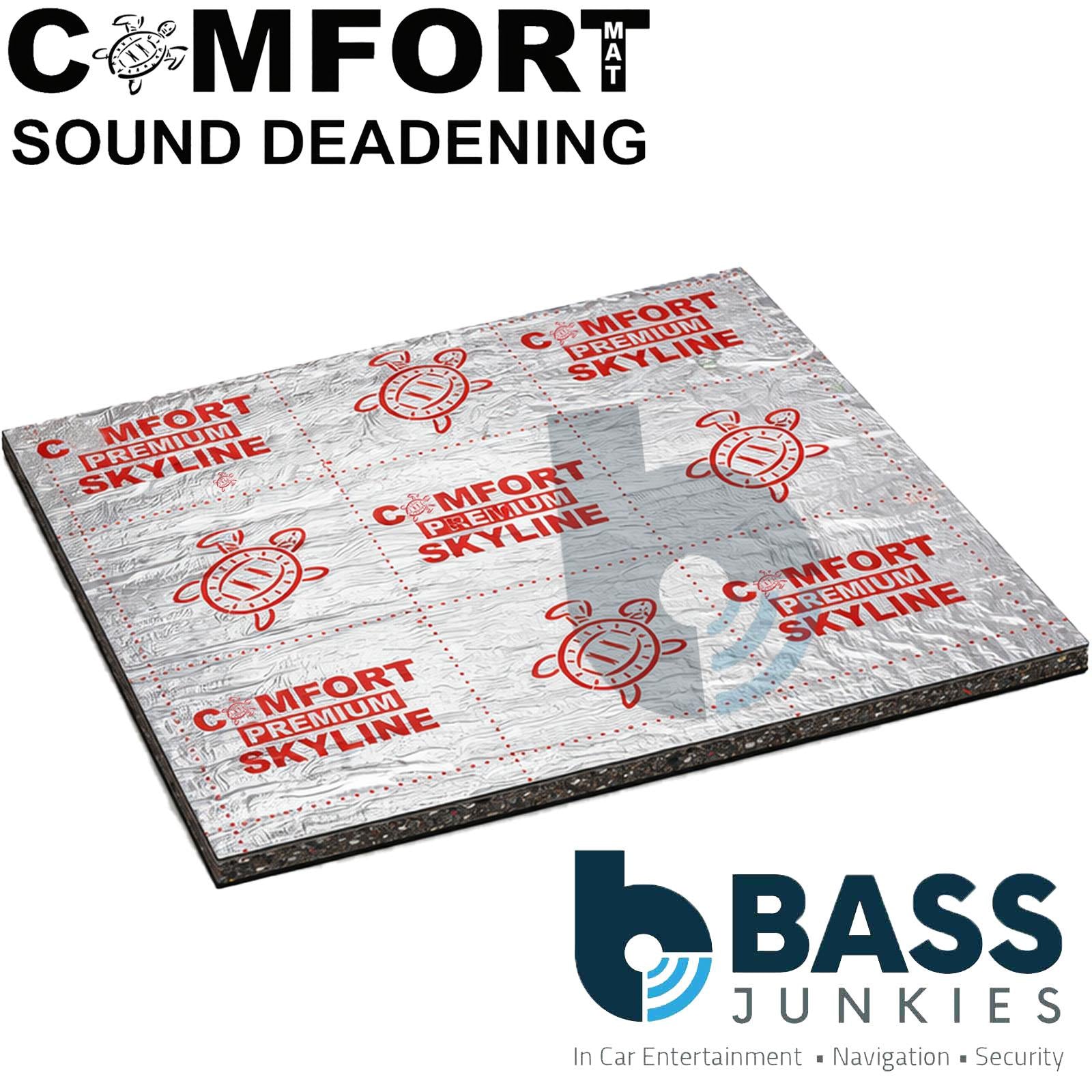 Comfort SKYLINE 7 - 8 Sheets 8mm 350x500mm Sound Isolator Mat Kit