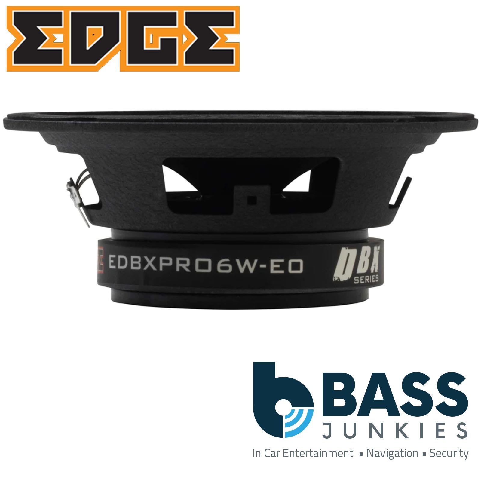 EDGE EDBXPRO6W-E0 Extreme series 6 inch Car Midrange, Wideband Edition - Pair