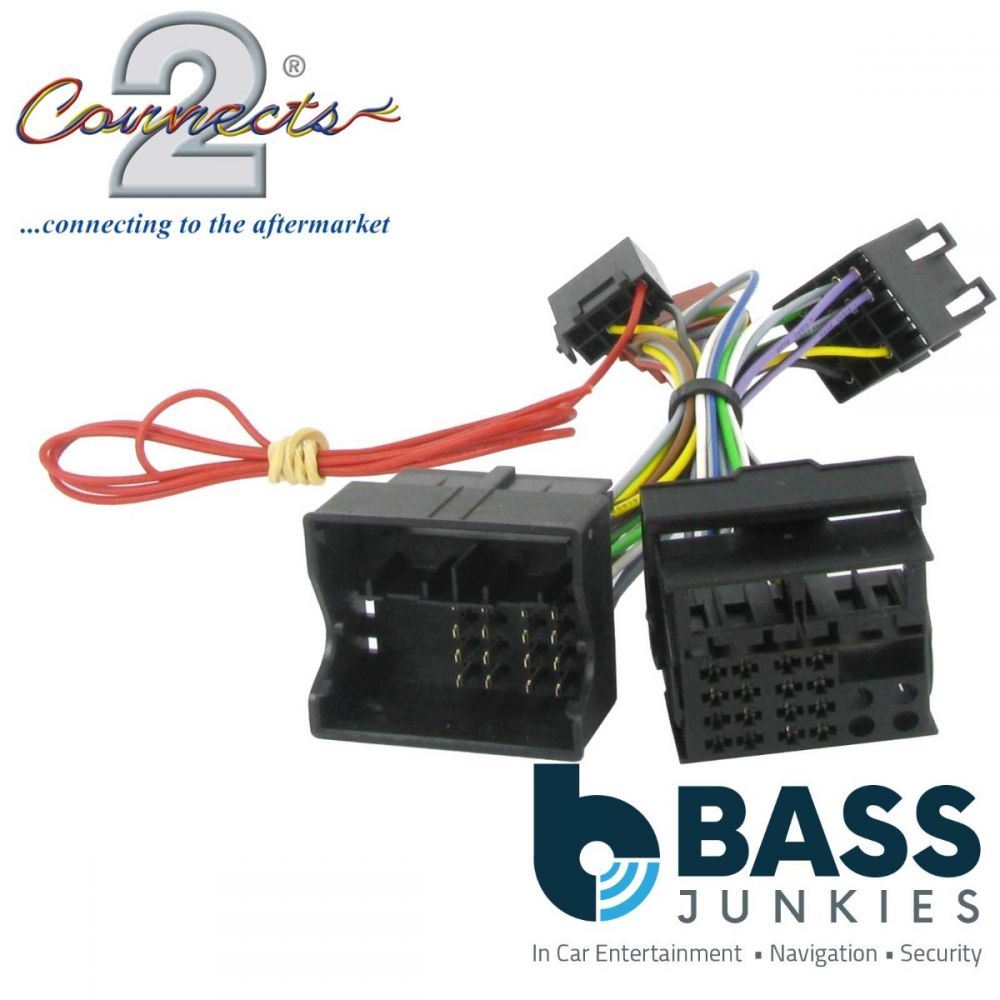 Connects2 CT10FT01 - Fiat Scubo Qubo Ulysse Parrot SOT T-Harness Cable Wiring Lead