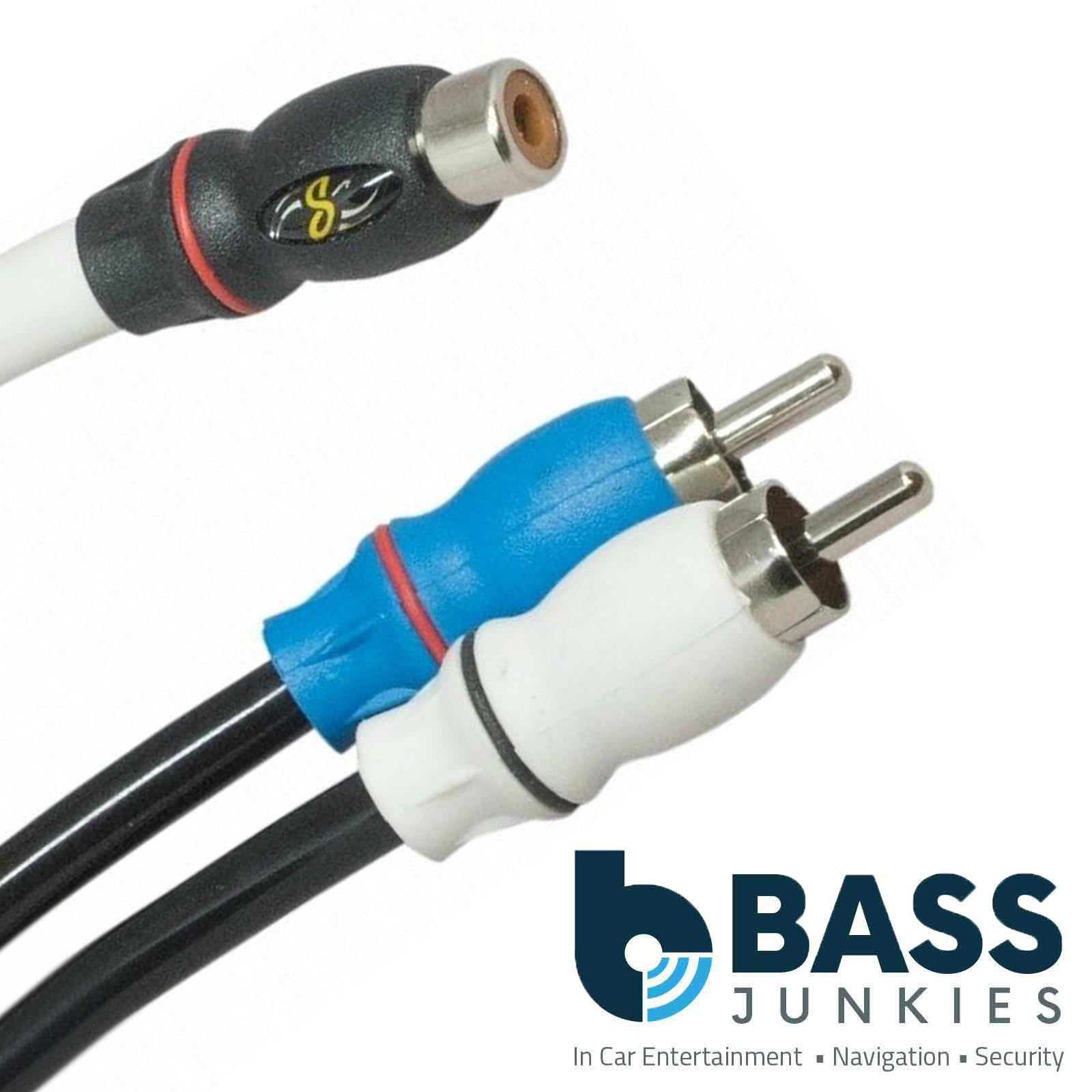 Stinger SMRCAYM Marine Grade Male Y-Interconnect Cable – Male to Dual Female