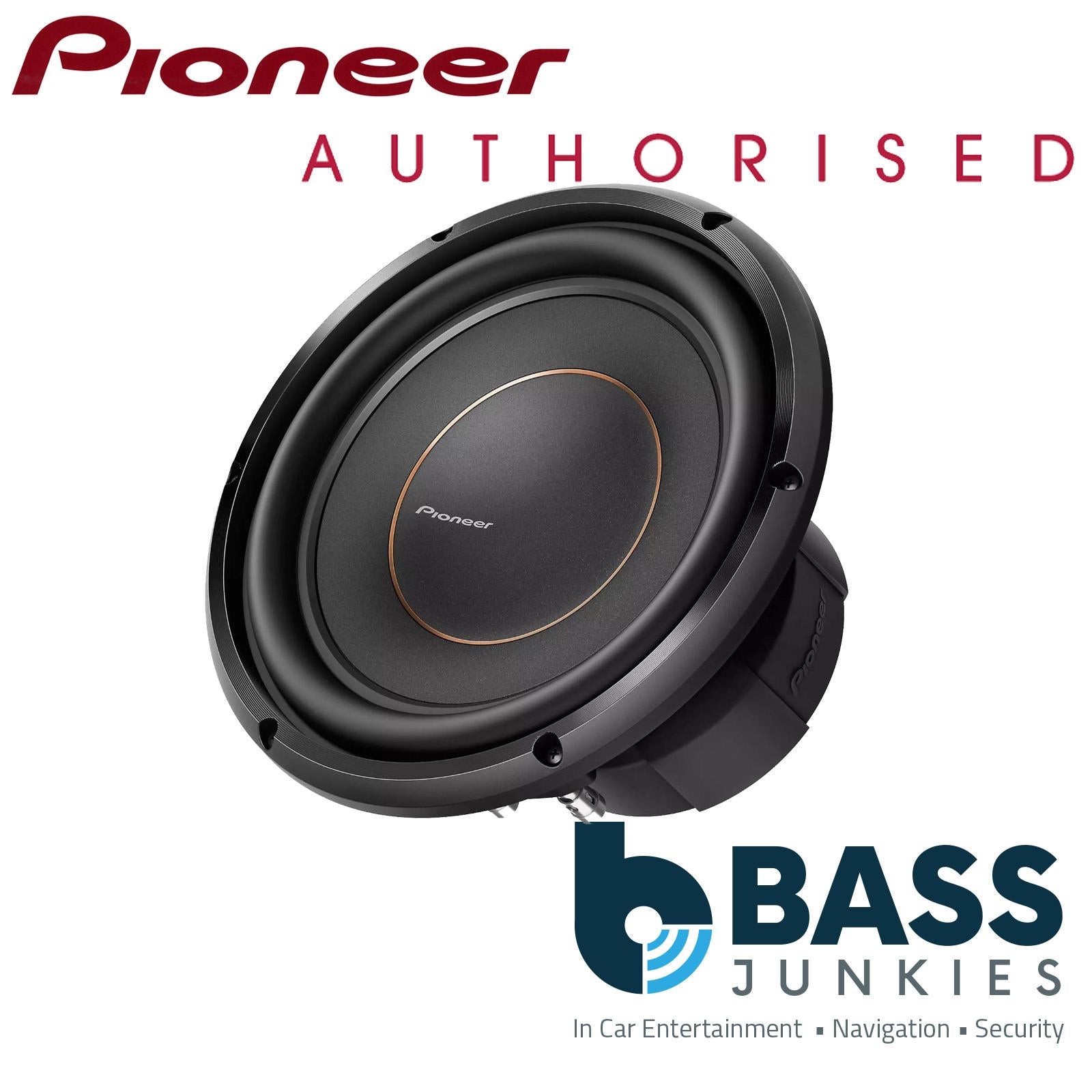 Pioneer TS-D10D4 - D Series 1500 Watts 10" 25cm Dual 4 Ohm  Car Sub Subwoofer