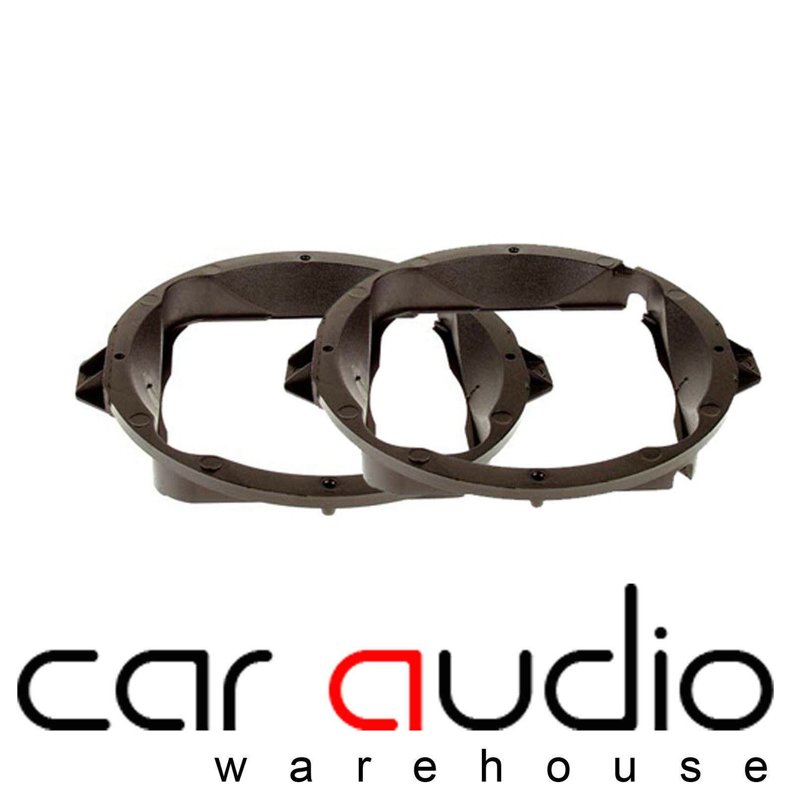 Connects2 CT25AU04 - Audi A3 A4 TT 165mm 16.5cm 6.5" Rear Side/Shelf/Door Speaker Adapter Brackets