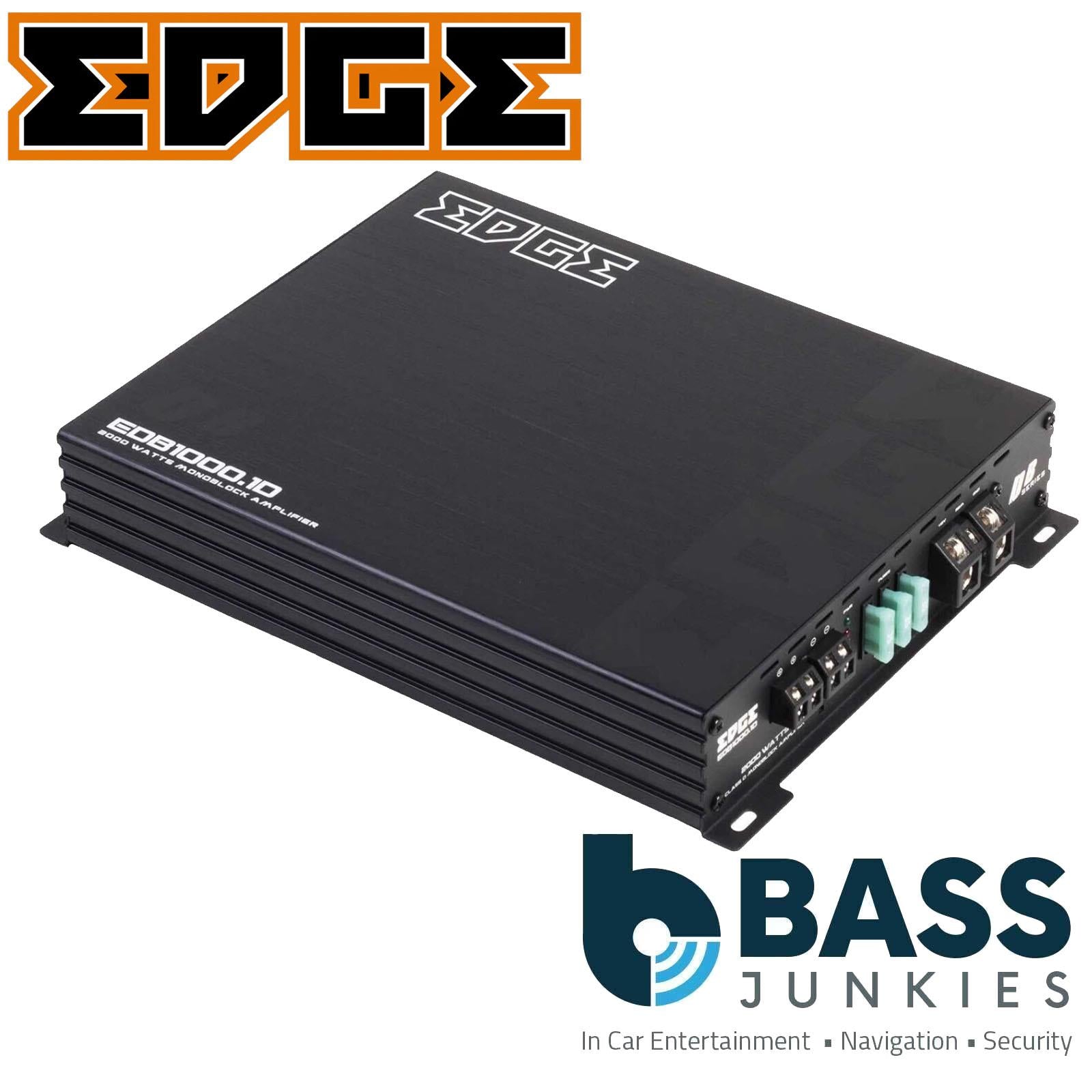 EDGE EDB1000.1D-E4 - 1000W RMS 2000 Watts Monoblock Car Audio Amplifier