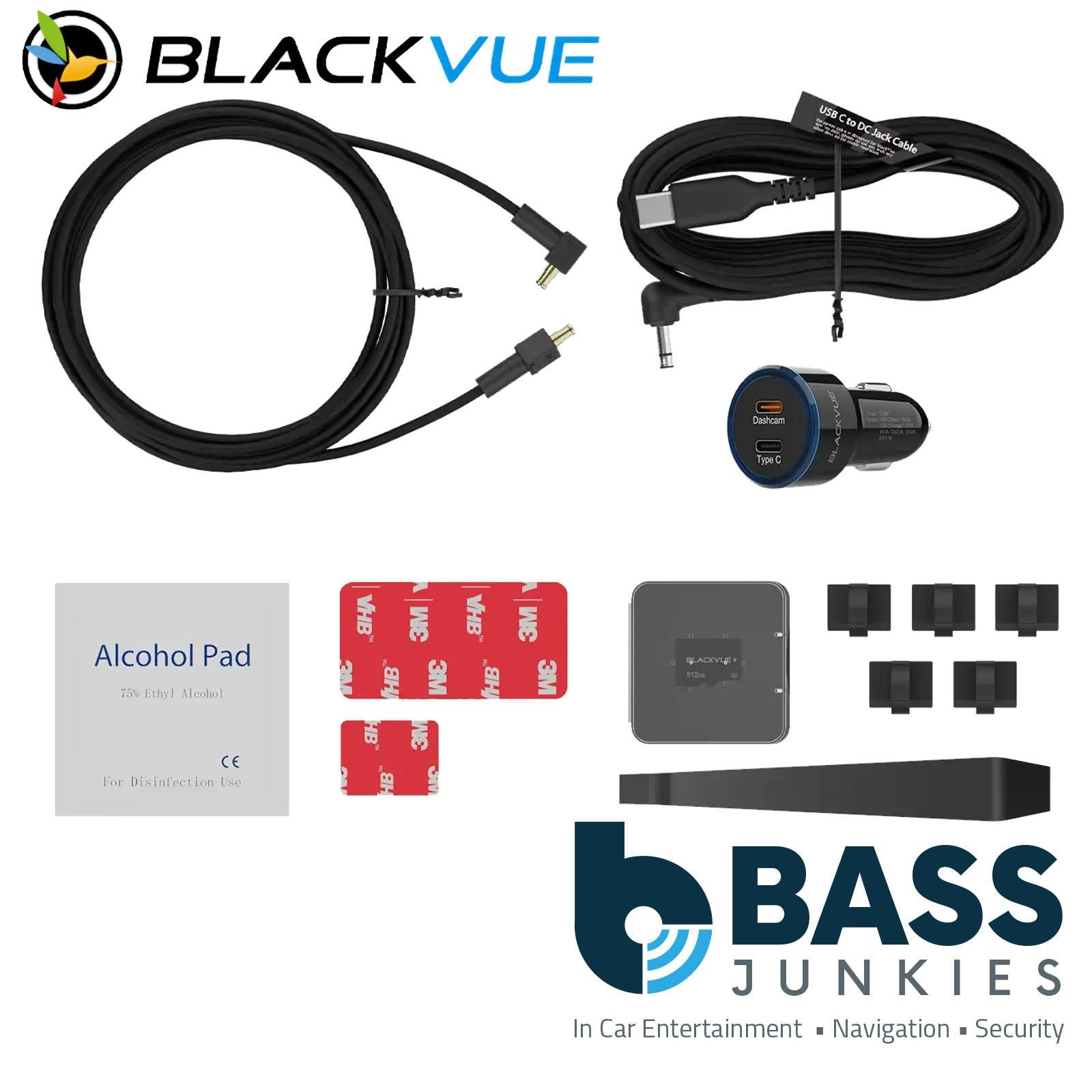 BlackVue Elite 8 - 2 Channel 64GB Black 2K HDR GPS WIFI Front Car Dash Camera