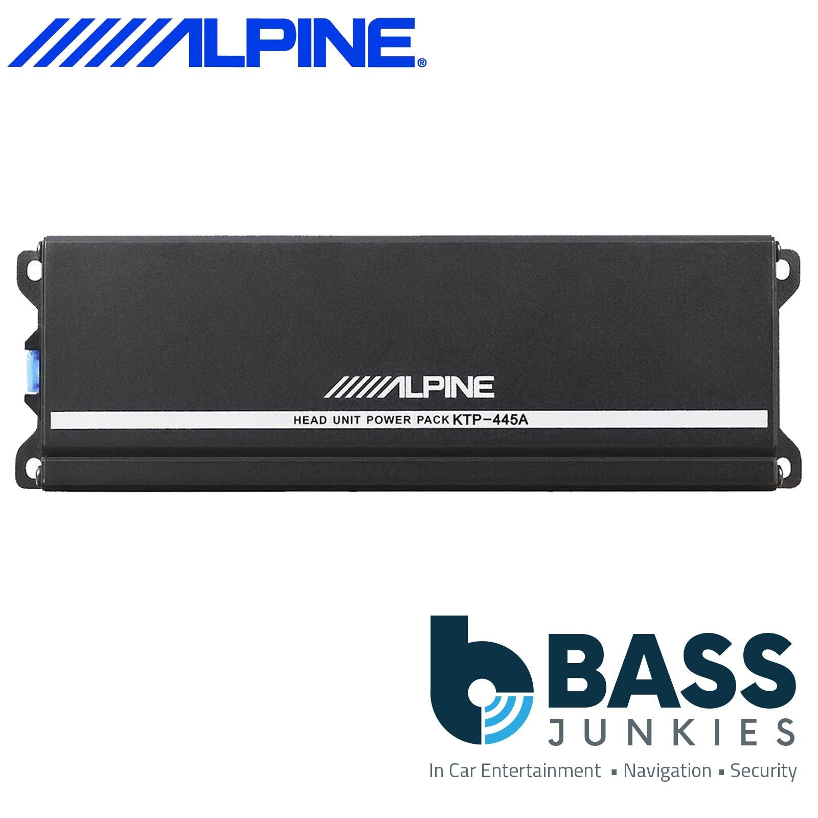 Alpine KTP-445A - Compact Amplifier 4 X45 RMS 4 X100 Max. Connects