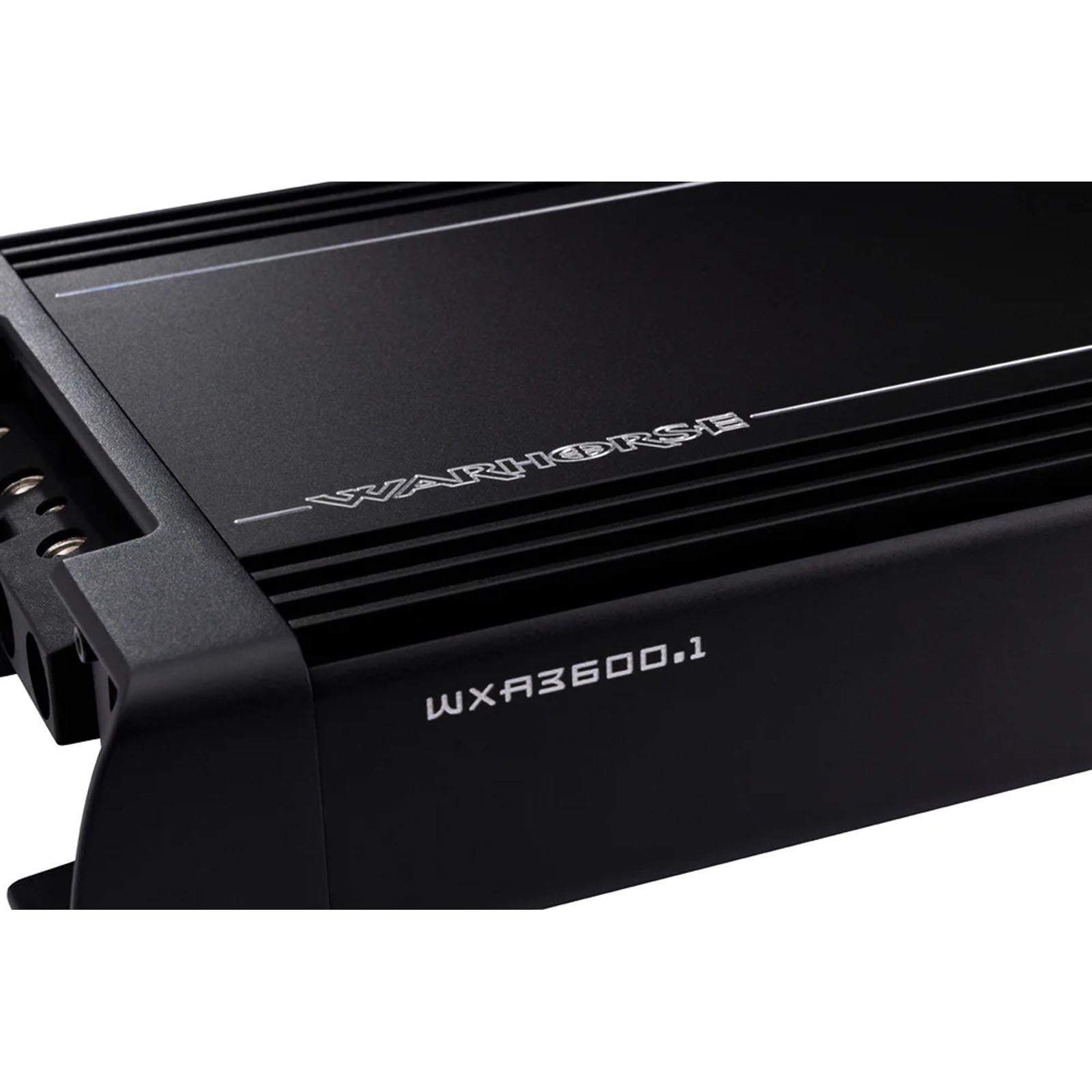 Kicker 49WXA3600.1 - Warhorse 3600W 1 Ohm Class-D Monoblock Car Amp Amplifier