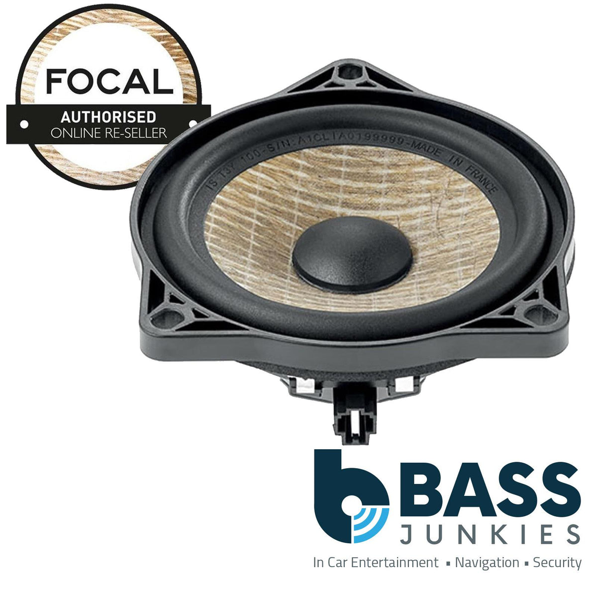 Focal IST3Y100 4" 160 Watts Coaxial Car Speakers For Tesla Model 3 2017 Onwards
