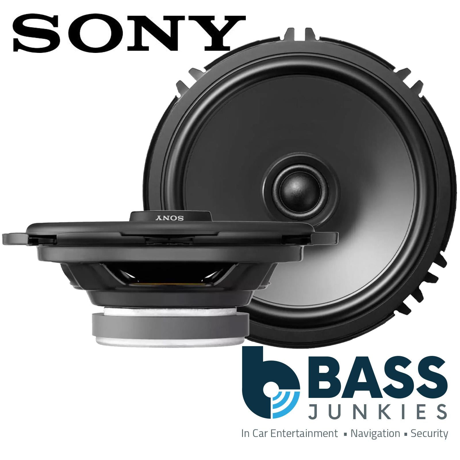 Sony XS-160GS - GS Series 500 Watts 6.5 Inch 2 Way Coaxial Car Door Speakers