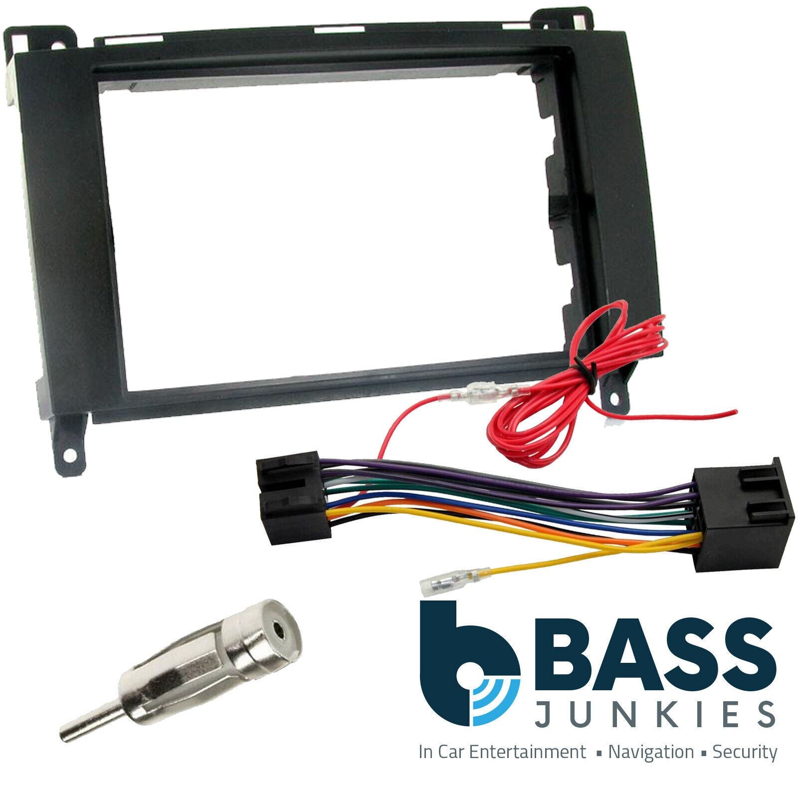 CT24MB16 Fits Mercedes Sprinter 2006-2018 Car Stereo Double Din Facia Panel Kit