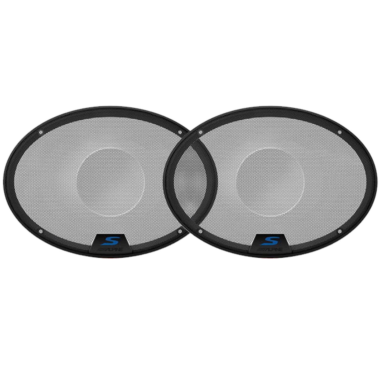 Alpine KTE-S69G - Metal Mesh Grilles for S-S69 S-S69C S2-S69 & S2-S69C Speakers