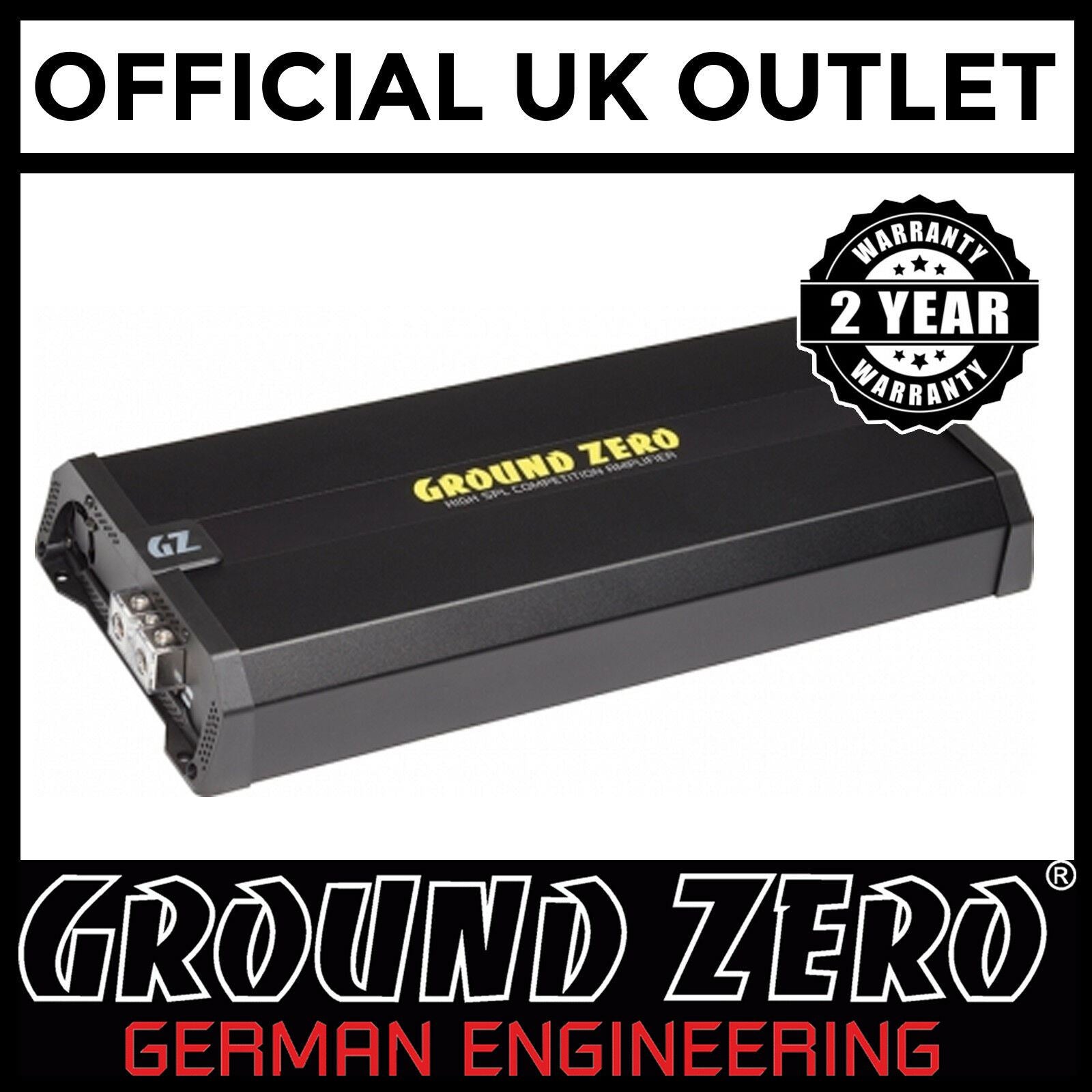 Ground Zero GZCA 12K-SPL - 1 Channel amplifier - 13700 Watt RMS