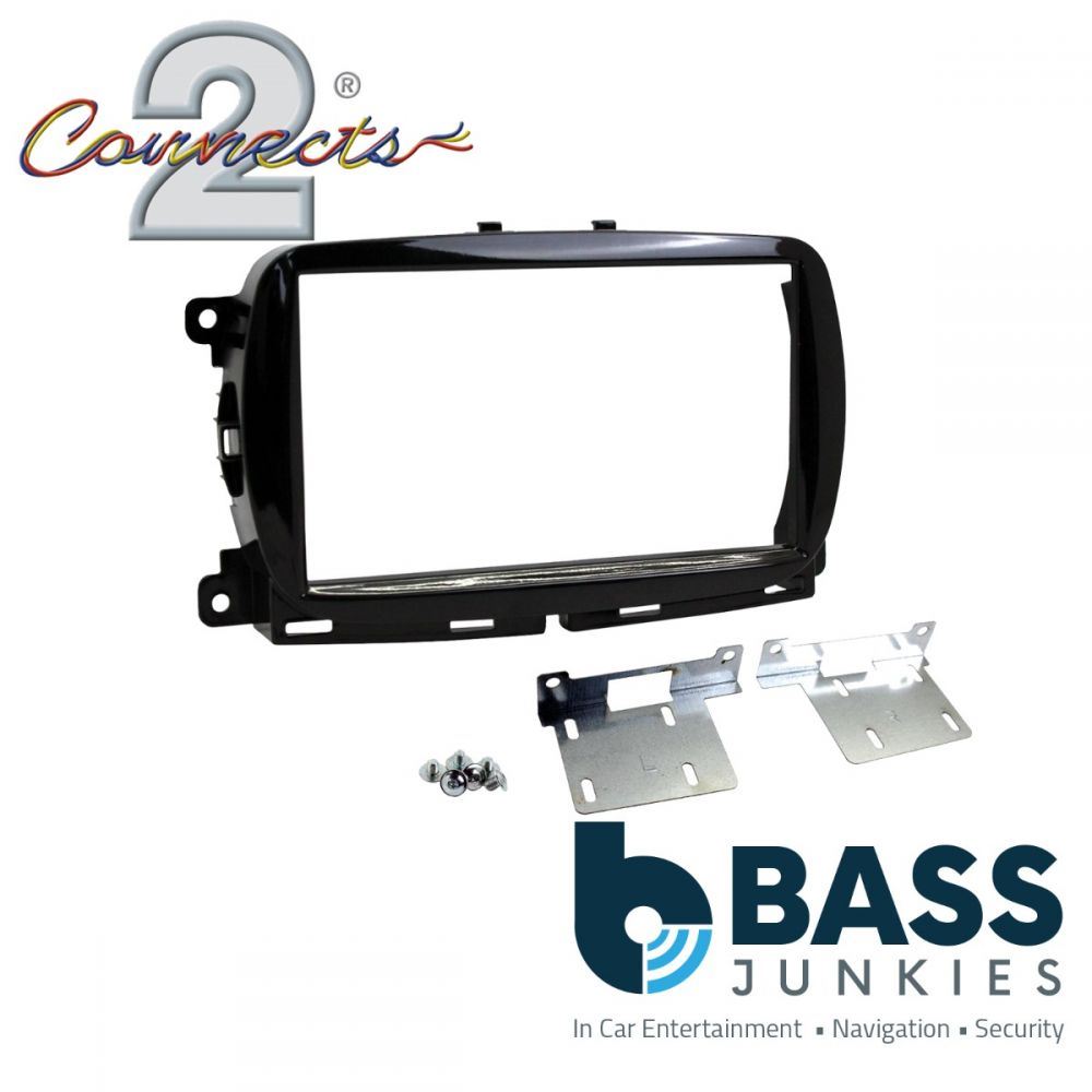 Connects2 CT23FT31 - Fiat 500 2015 Onwards Double Din Fascia Panel