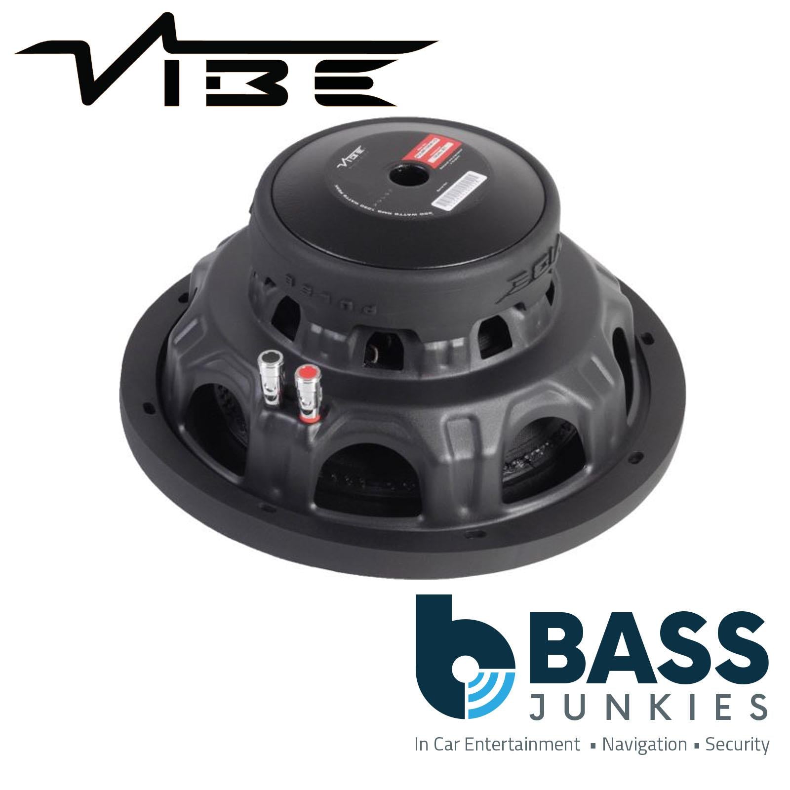 VIBE PULSE10D2-V3 Pulse 10 Inch Dual 2 Ohms Car Audio Subwoofer