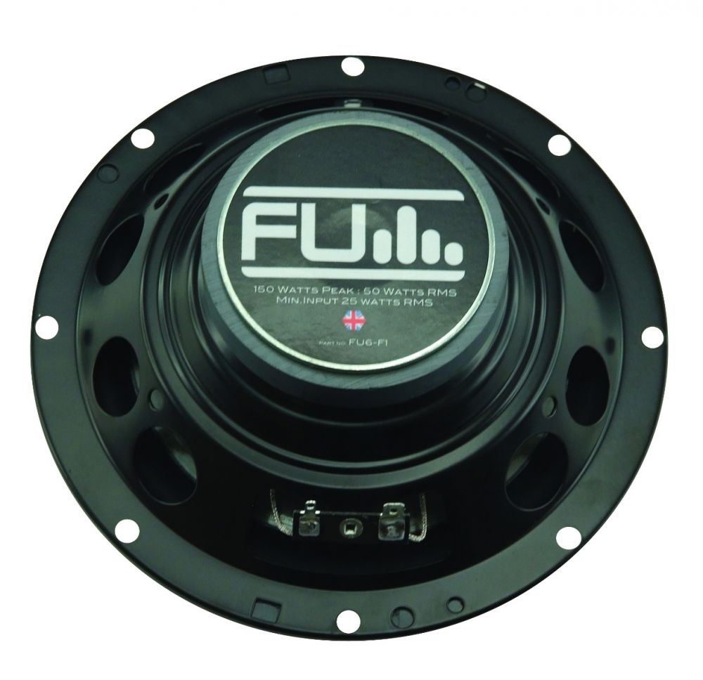 Fli Underground FU6-F1 - 6.5" Inch 16.5cm 300 Watts 2 Way Coaxial Car Van Speaker
