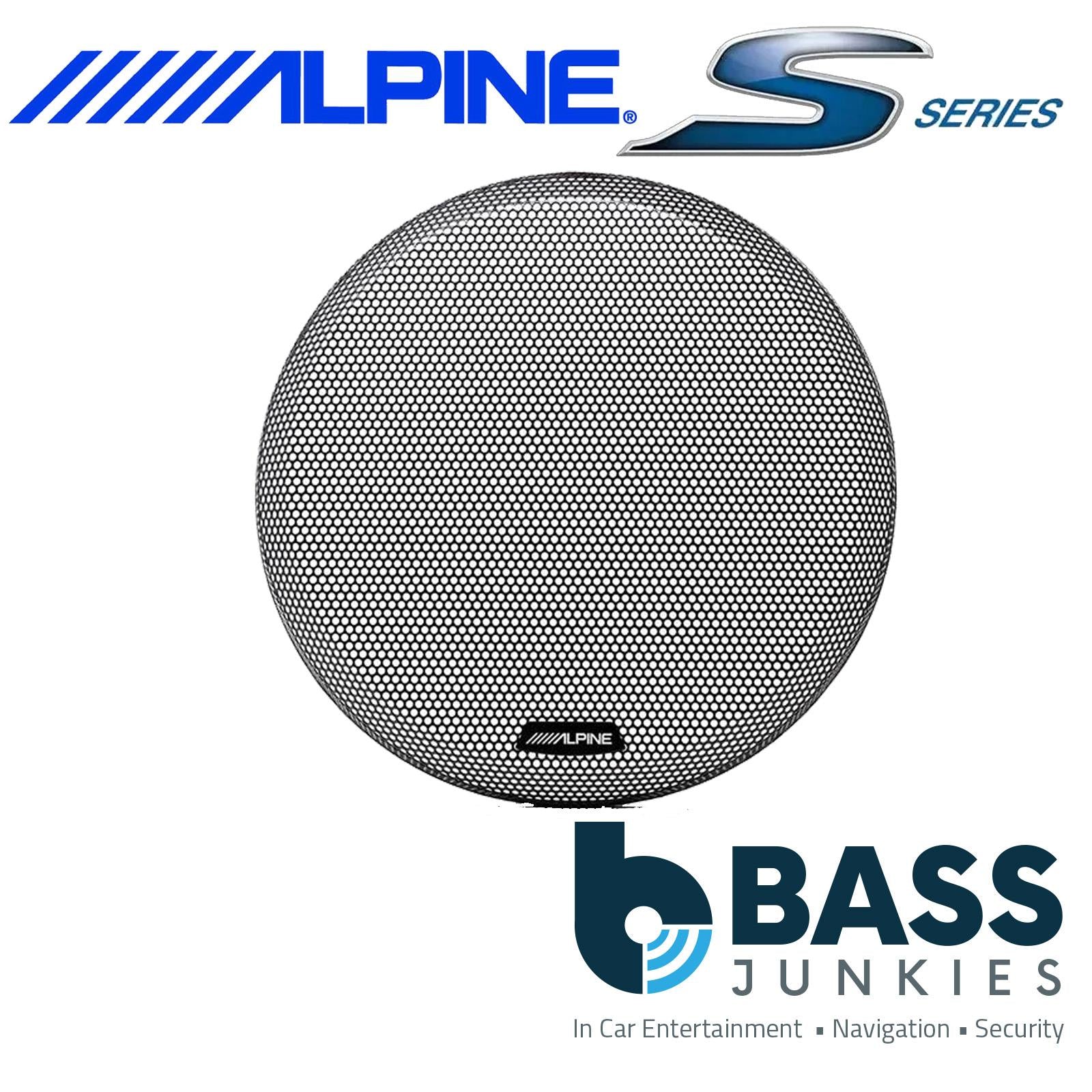 Alpine KTE-8G3 - R2-W8D4/D2 S2-W8D2/D4 8" 20cm Car Subwoofer Metal Grille