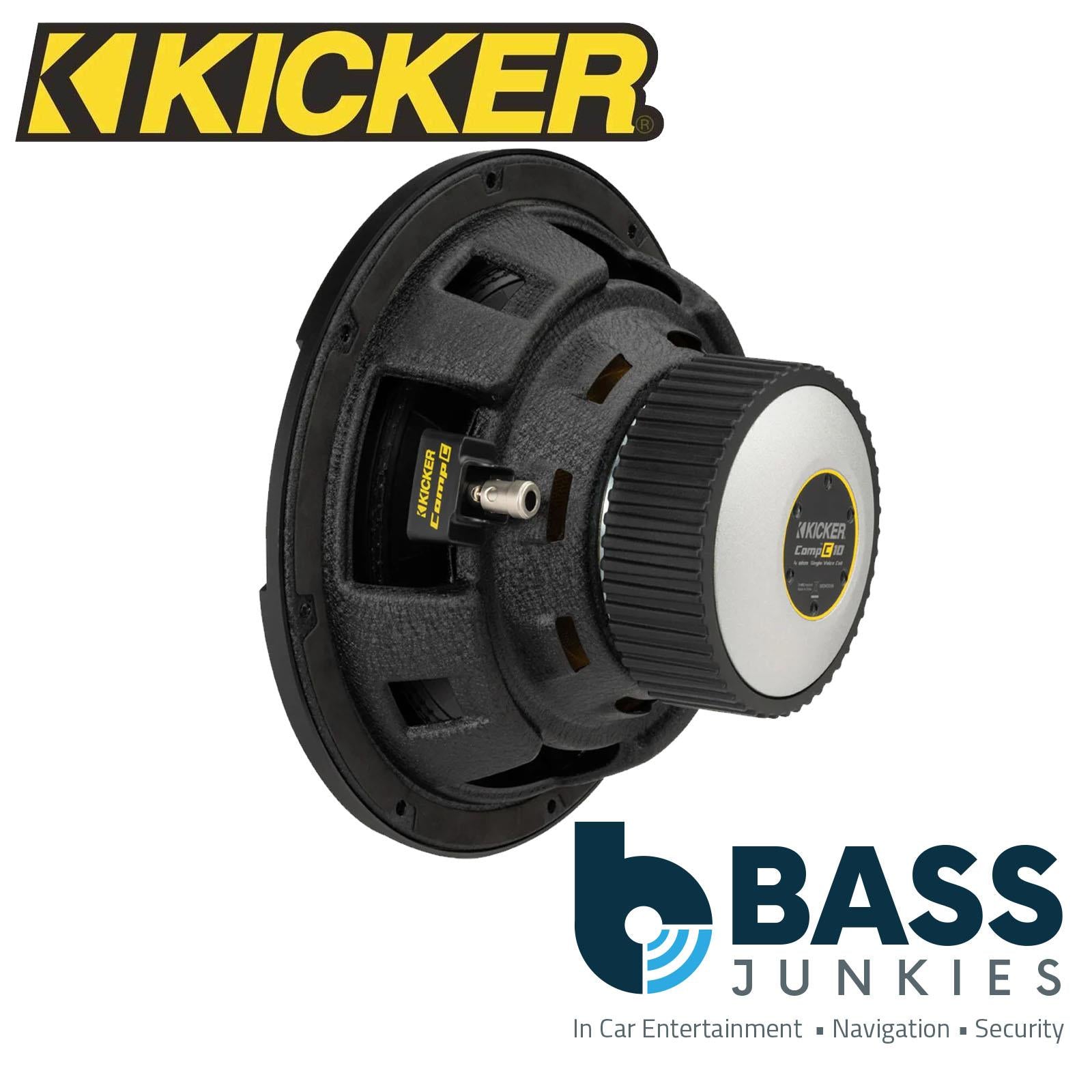 KICKER KA50CWCS104 4 Ohm CompC 10" Car Subwoofer