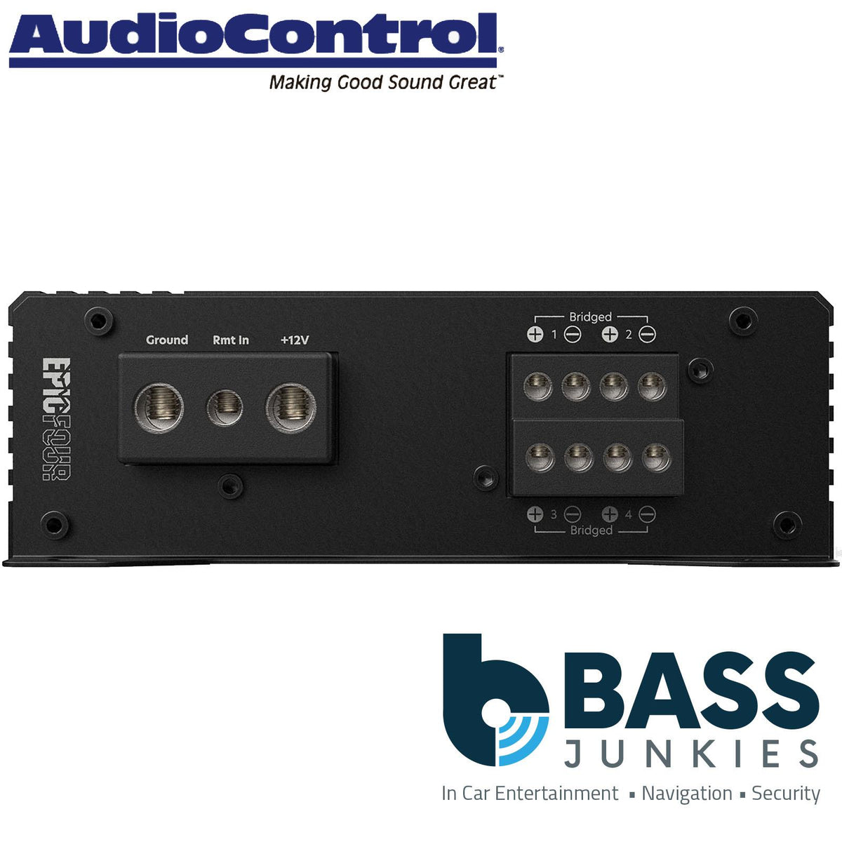 AudioControl EPICFOUR 4-Channel 800 Watt RMS Car Amplifier