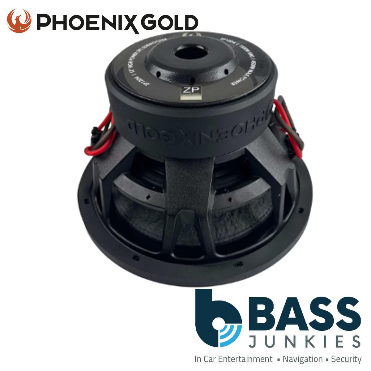 Phoenix Gold ZP12D4 12" Dual 4-Ohm Street Bass Subwoofer 4500W MAX
