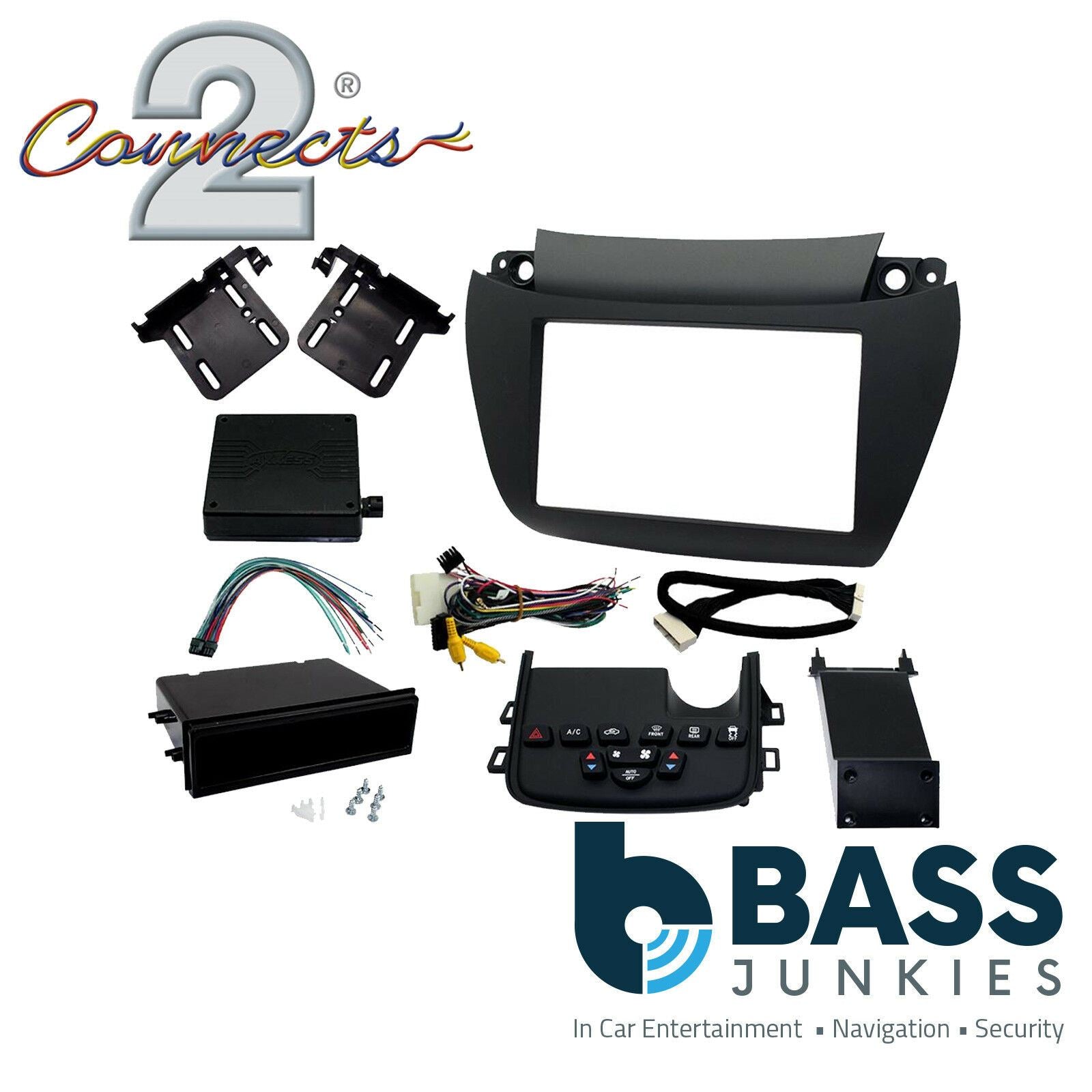 Connects2 CT23DG05 - Dodge Charger 2011 - 2014 Double Din Fasca Panel