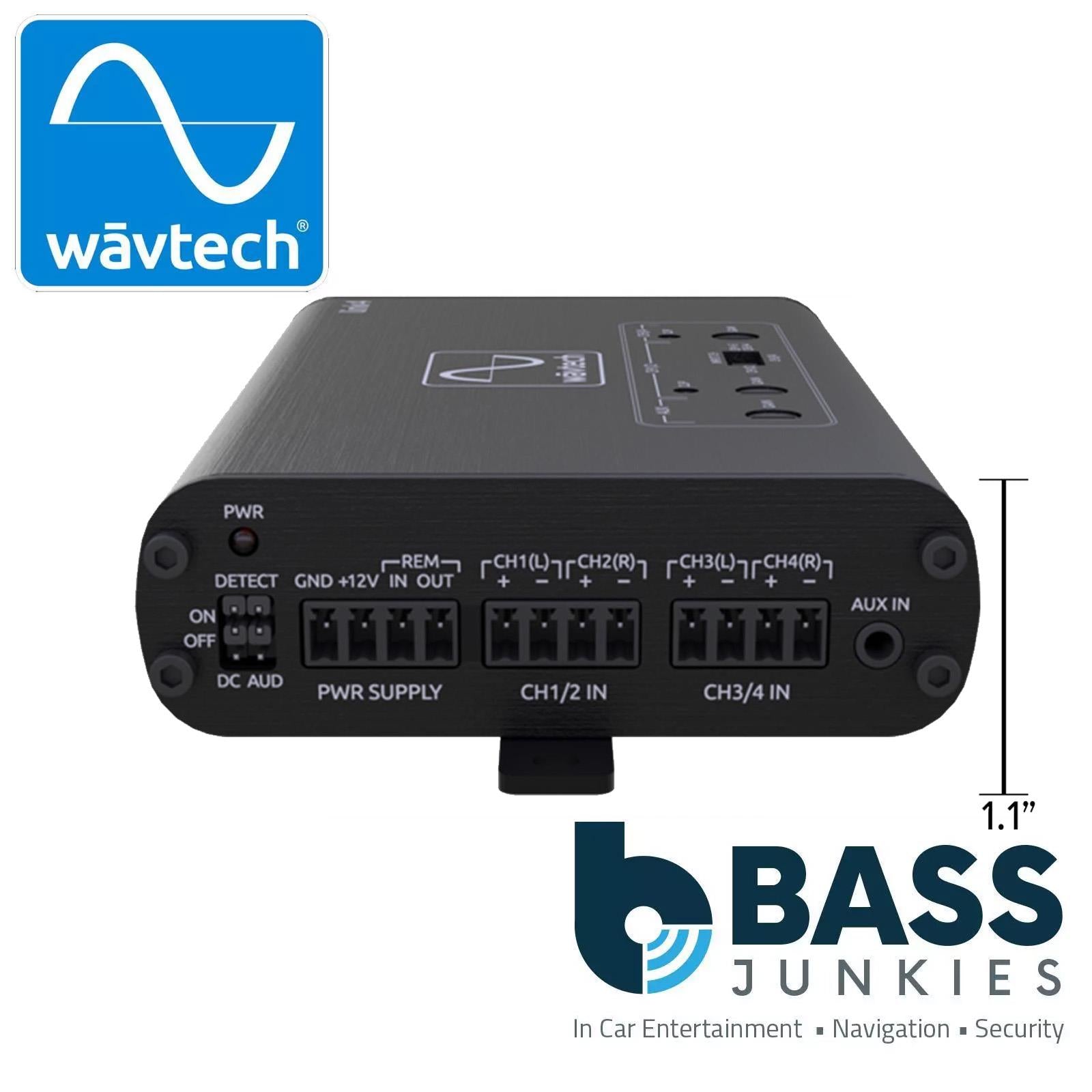 Wavtech Link4 - 4 Channel (LOC) Line Output Converter - AUX & Summing Processor