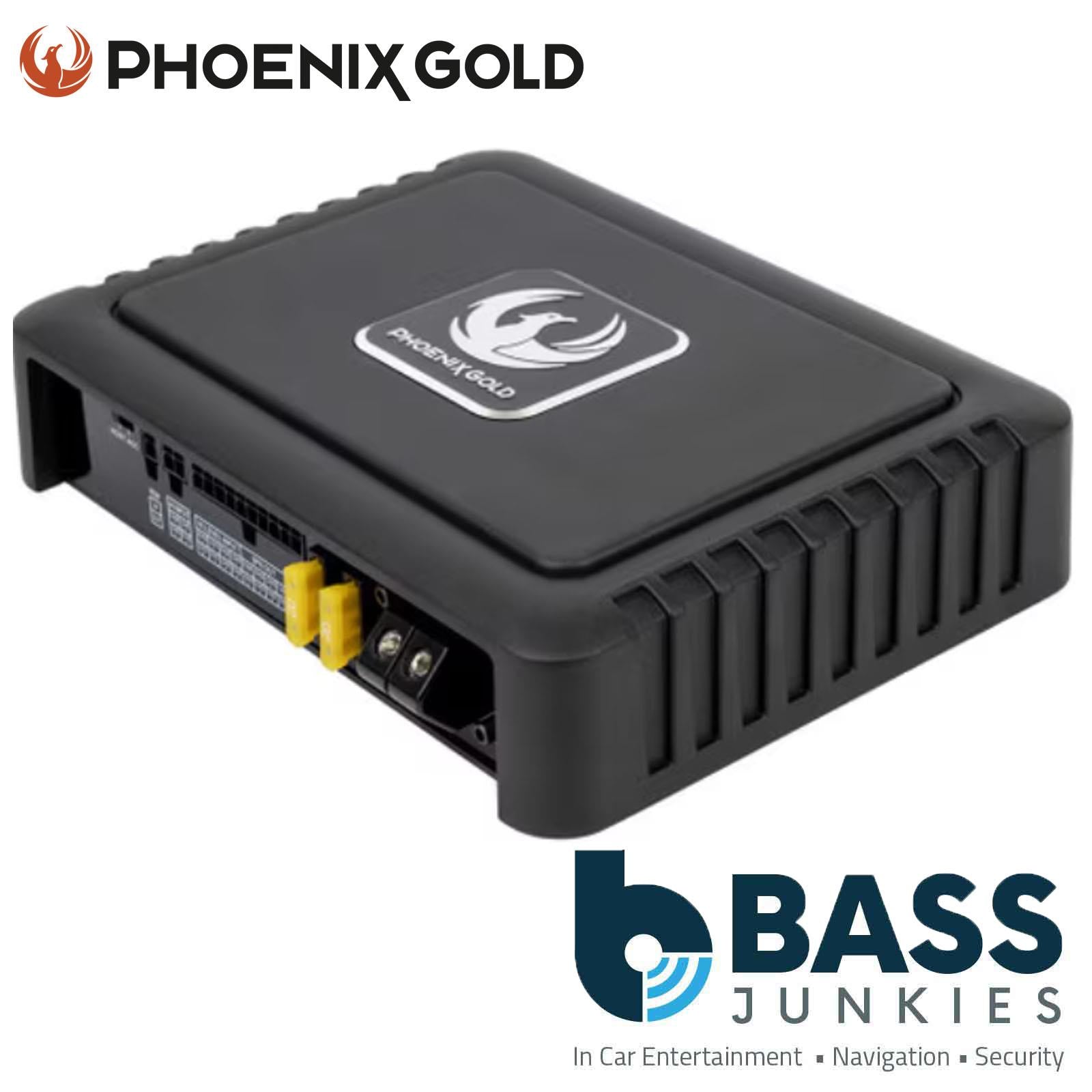 Phoenix Gold ZDA4.8 – 4-Channel + Amplifier 4x70W RMS amp & 8ch DSP