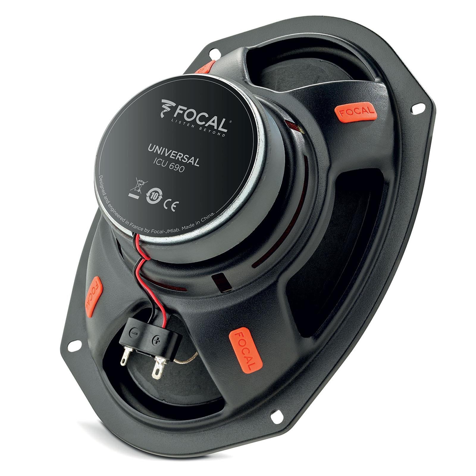 Focal Integration ICU690 - 6"x 9" 320 Watts Coaxial Car Van Speakers Pair