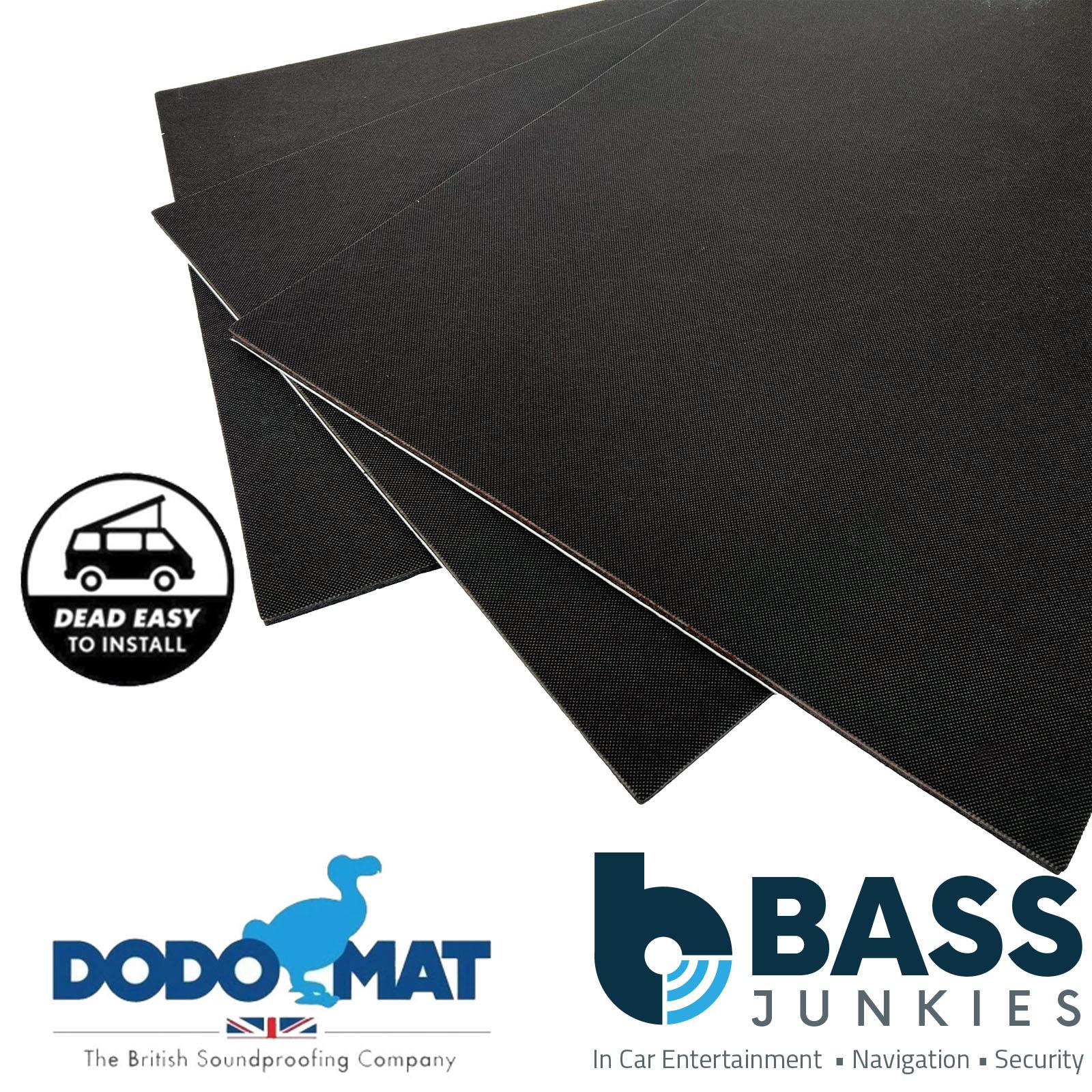 Dodo DOD-ROADBLOK - Car Van 7.5mm Multilayer Self Adhesive Noise Underlay 6 Sheets