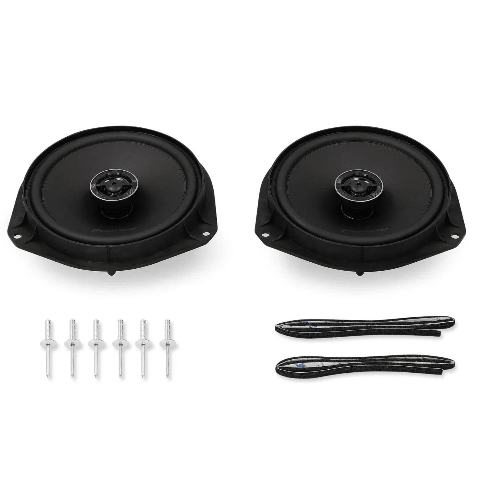 Pioneer 700 Watts 6.5" 2-Way Coaxial Front Car Speakers For Fiat Ducato8 2021 On