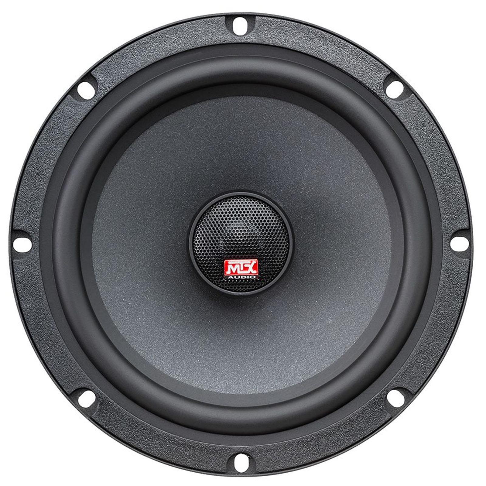 MTX TX465C - 6.5" 555W 2-Way Coaxial Car Door Speakers Pair