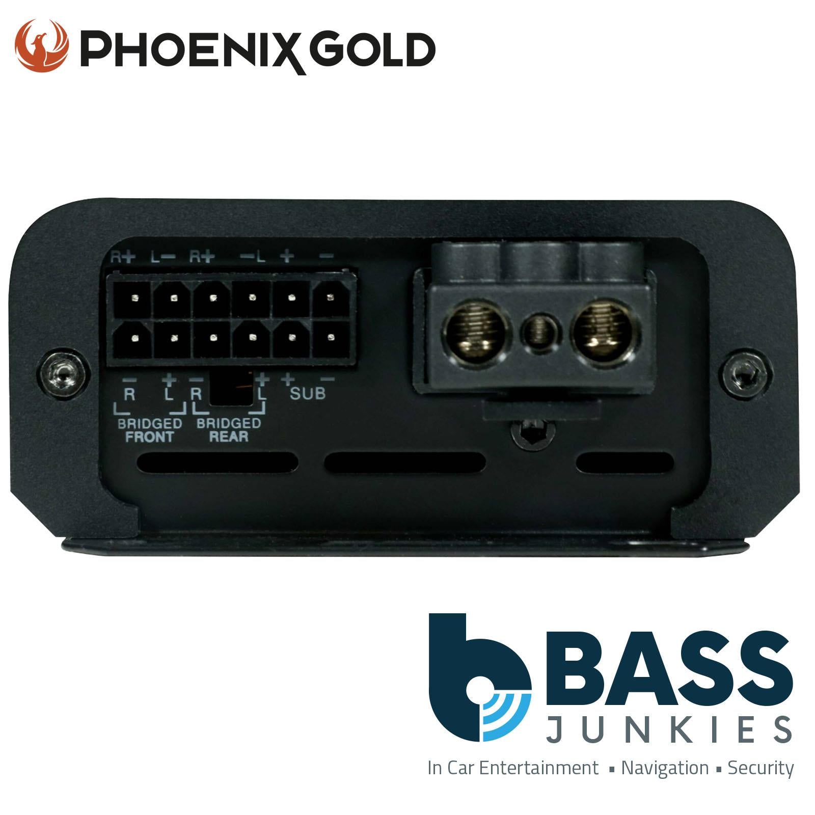 Phoenix Gold ZXM700.5 Amp ZX Series 5 Channel Class D Mini Amplifier