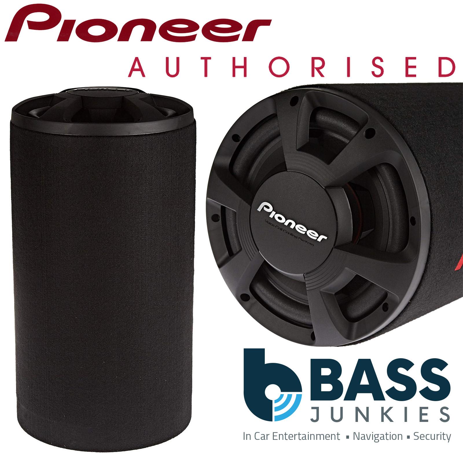 Pioneer TS-WX306T 12" 1300 Watts Car Subwoofer Bass Tube & GM-A3702 500 Watts Amplifier Kit
