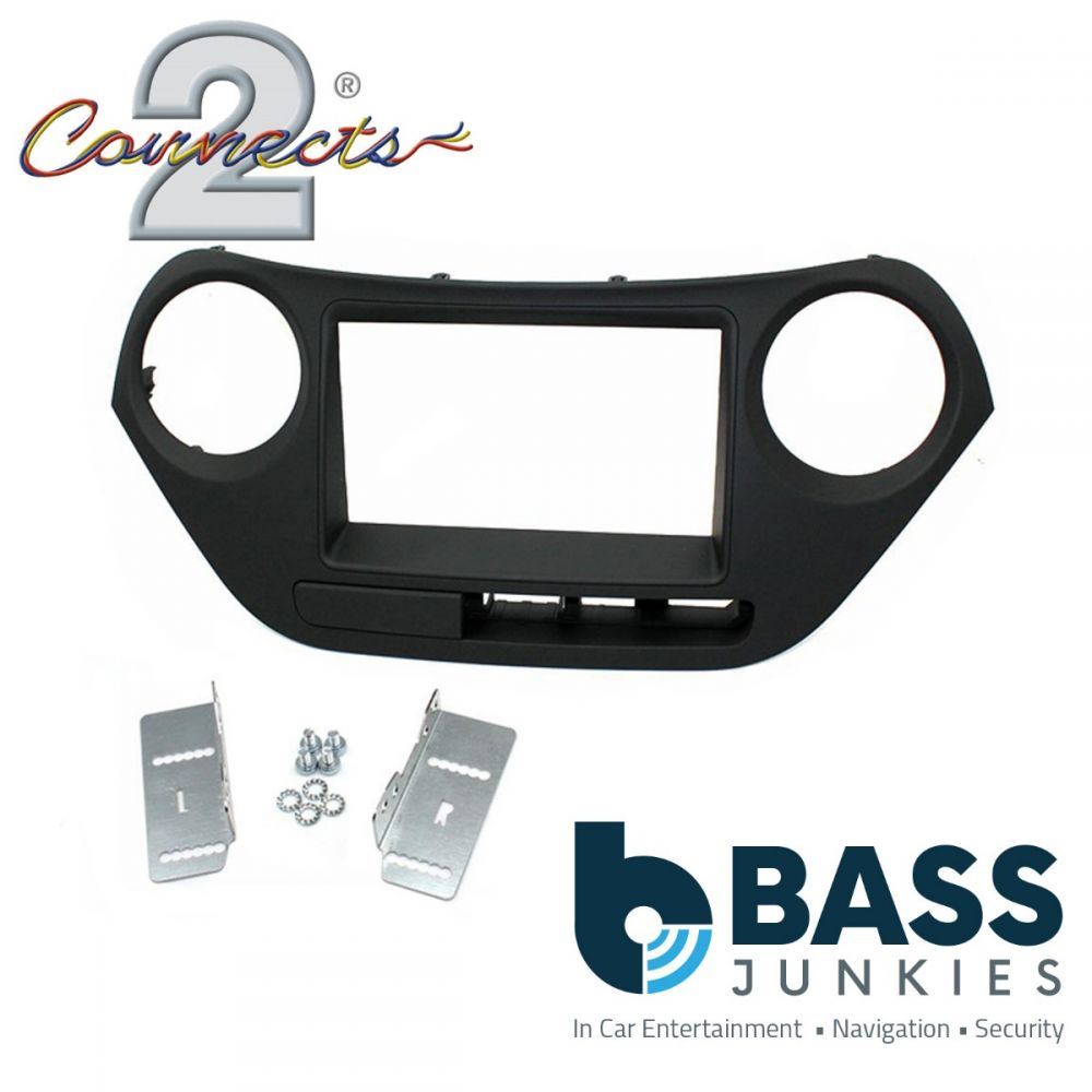 Connects2 CT23HY38L Hyundai i10 2014 Onwards LHD Car Stereo Double Din Fascia Panel