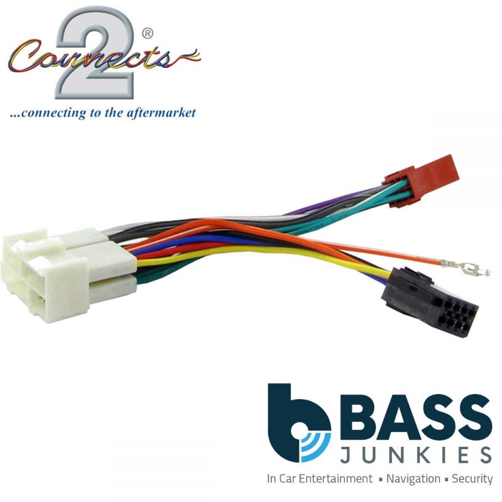 Connects2 CT20CD02 - Cadillac ISO Wiring Harness Adaptor Lead