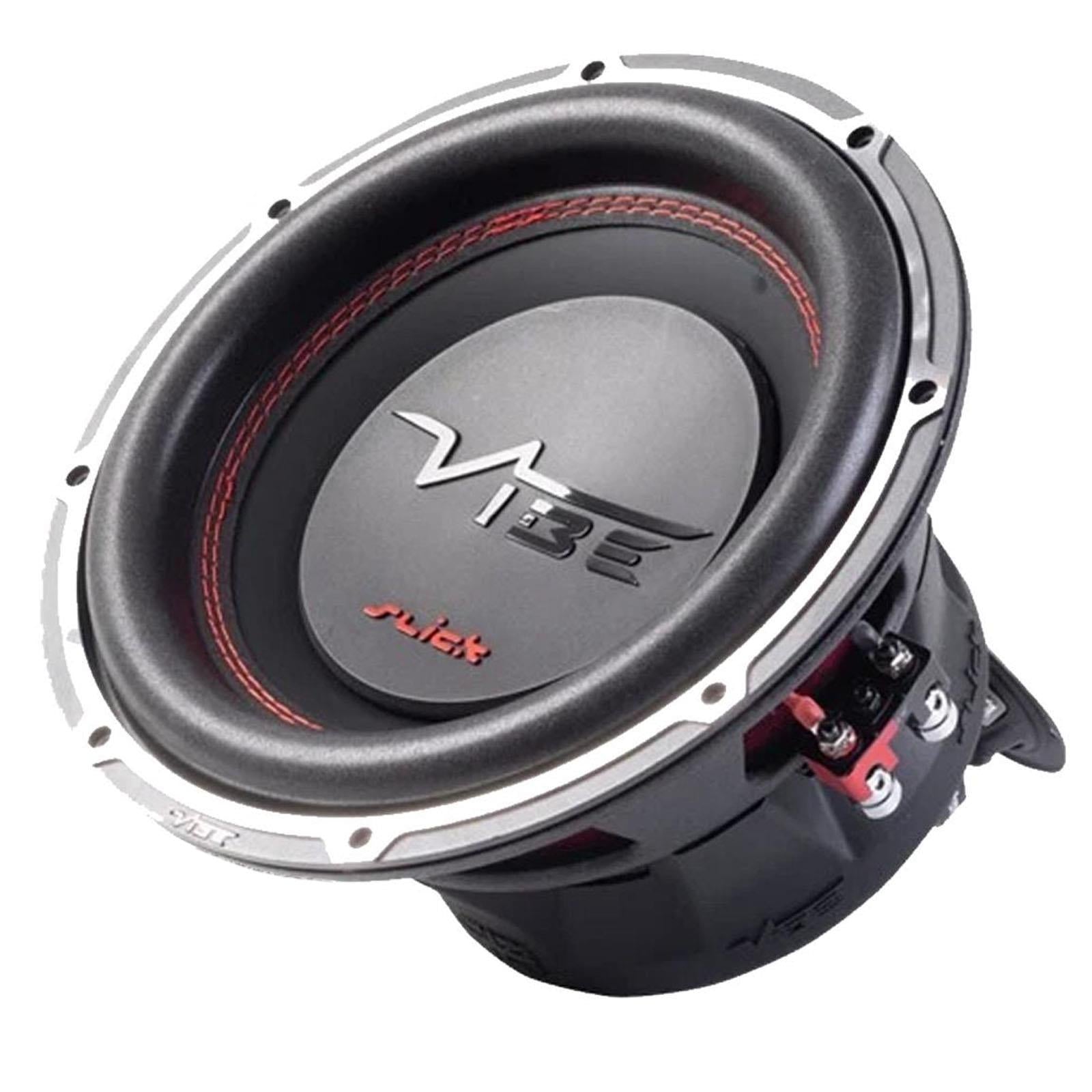 VIBE SLICK12D2-V3 - 1500 Watts 30cm 12" Inch Dual 2 Ohms Car Sub Subwoofer