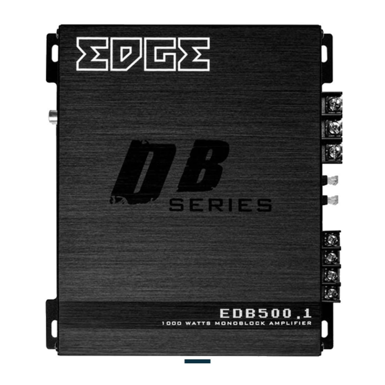 EDGE EDB500.1-E9 DB Series 1000W Monoblock Car Amplifier Class-D Sub Amp