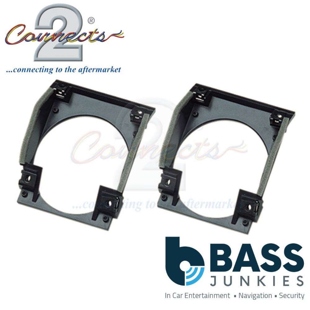 Connects2 CT25RT04 - Renault Twingo 1993 - 2000 100mm 4" Dashboard Mount Speaker Adapter Brackets