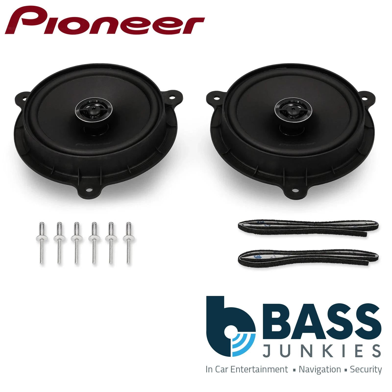 Pioneer TS-Q160F-RN - 700 Watts 2 Way Car Speakers For Renault Nissan Dacia Smart
