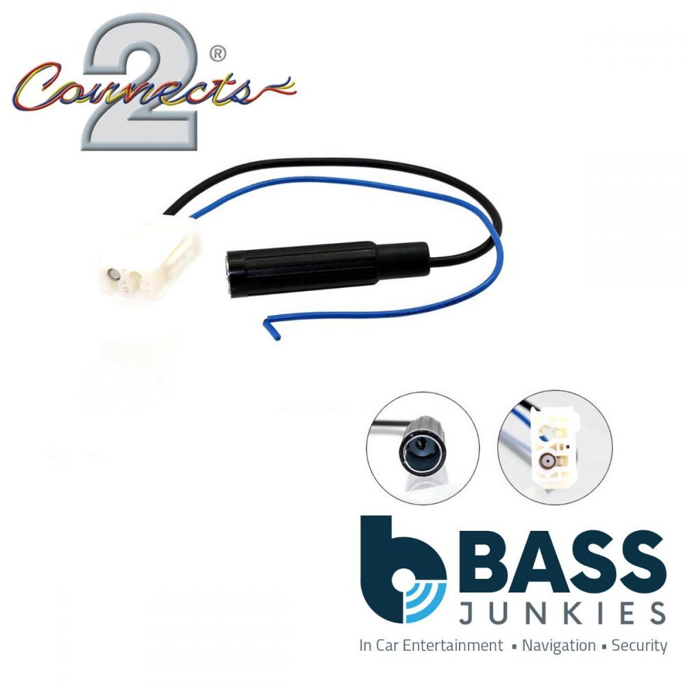 Connects2 CT27AA93 Active Car Stereo Fakra - ISO Antenna Adapter
