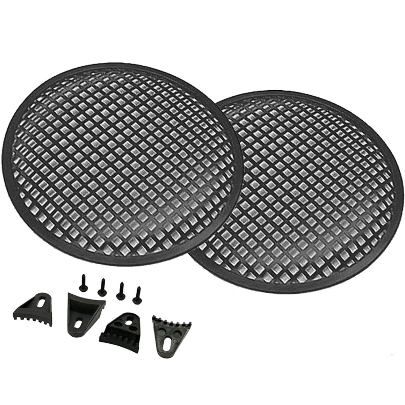 CT25UV26 - 205mm 8" 20cm Car Home DJ Subwoofer Speaker Grille & Clips Pair