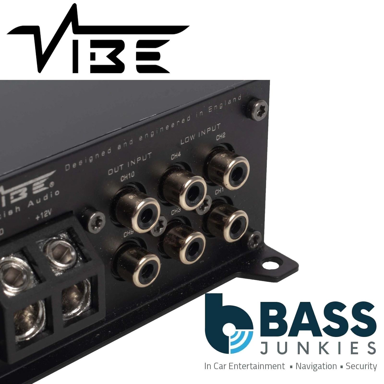 Vibe POWERBOX80.8-10DSP-V3 - 1440 Watts 50Hz 8 Channel DSP Car Amplifier