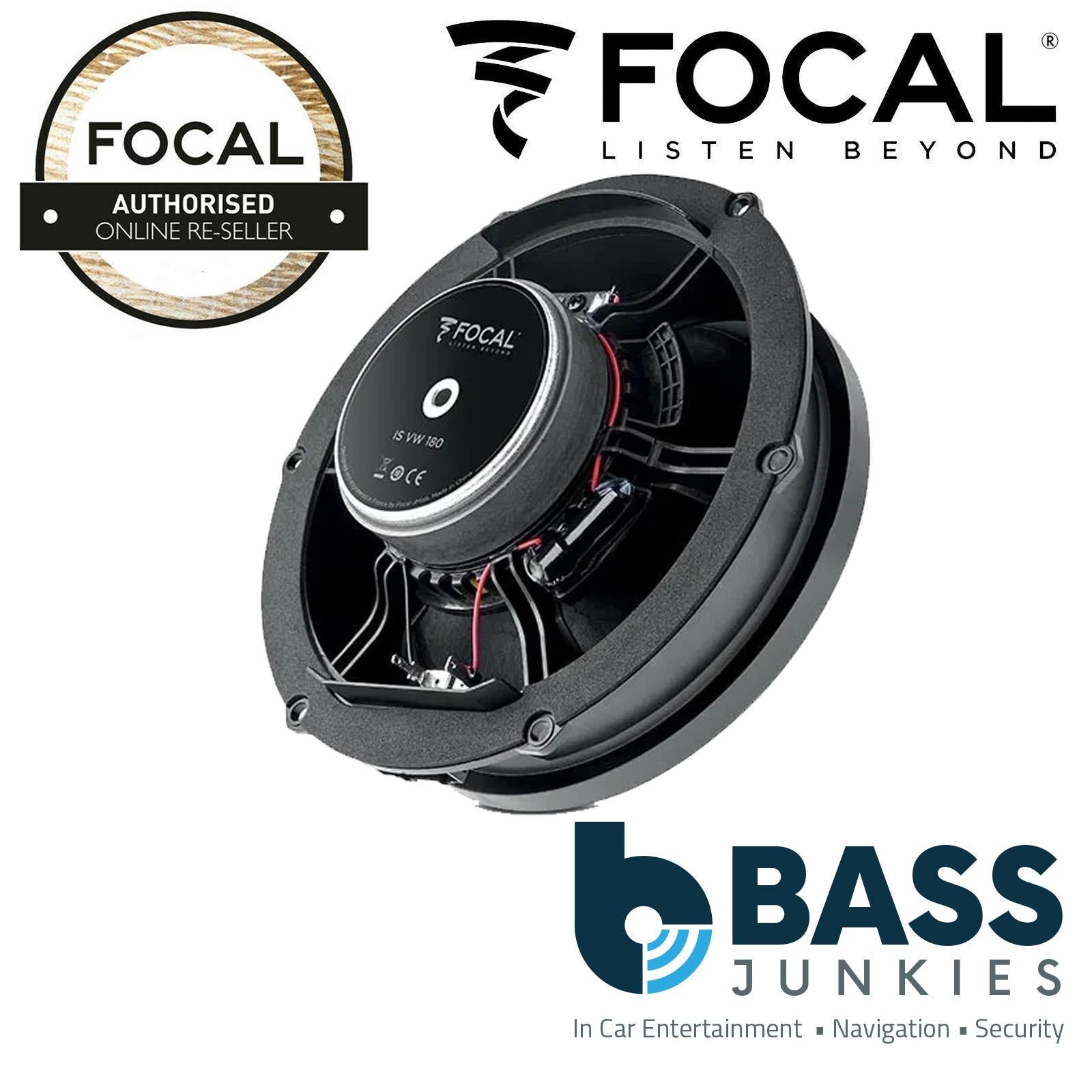 Focal 200 Watts Component Kit Upgrade Car Speakers For VW Golf MK7 MK7.5 MK8