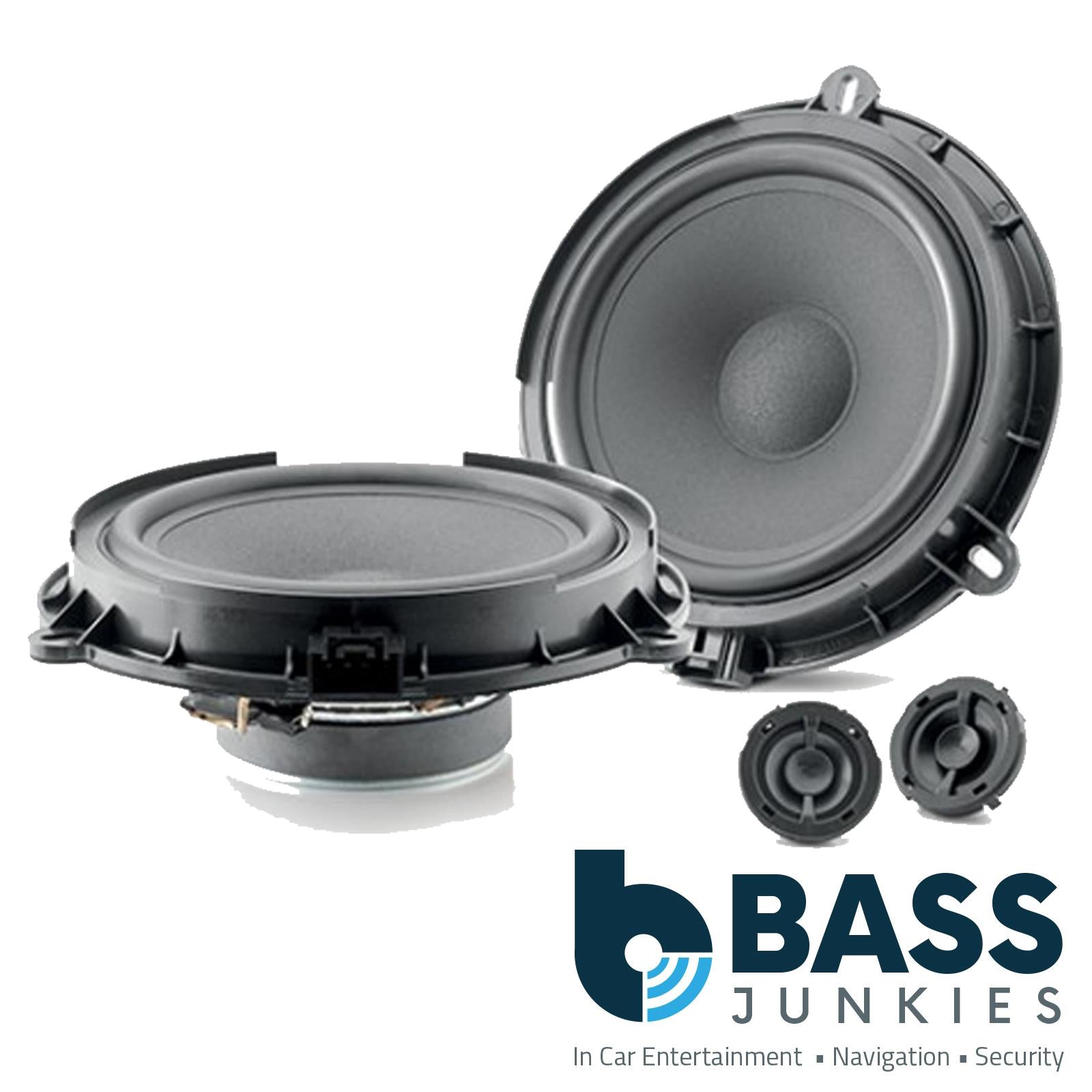 Focal 240 Watts 6.5" 2 Way Component Car Speakers For Ford Edge 2 2014 - 2024