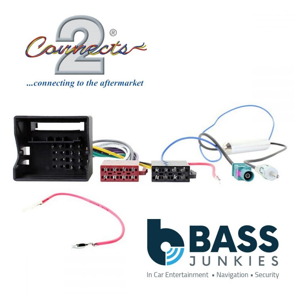 Connects2 CT20SK02 - Skoda Fabia Octavia Roomster Superb Yeti Car Stereo Radio ISO Harness Adapter Lead