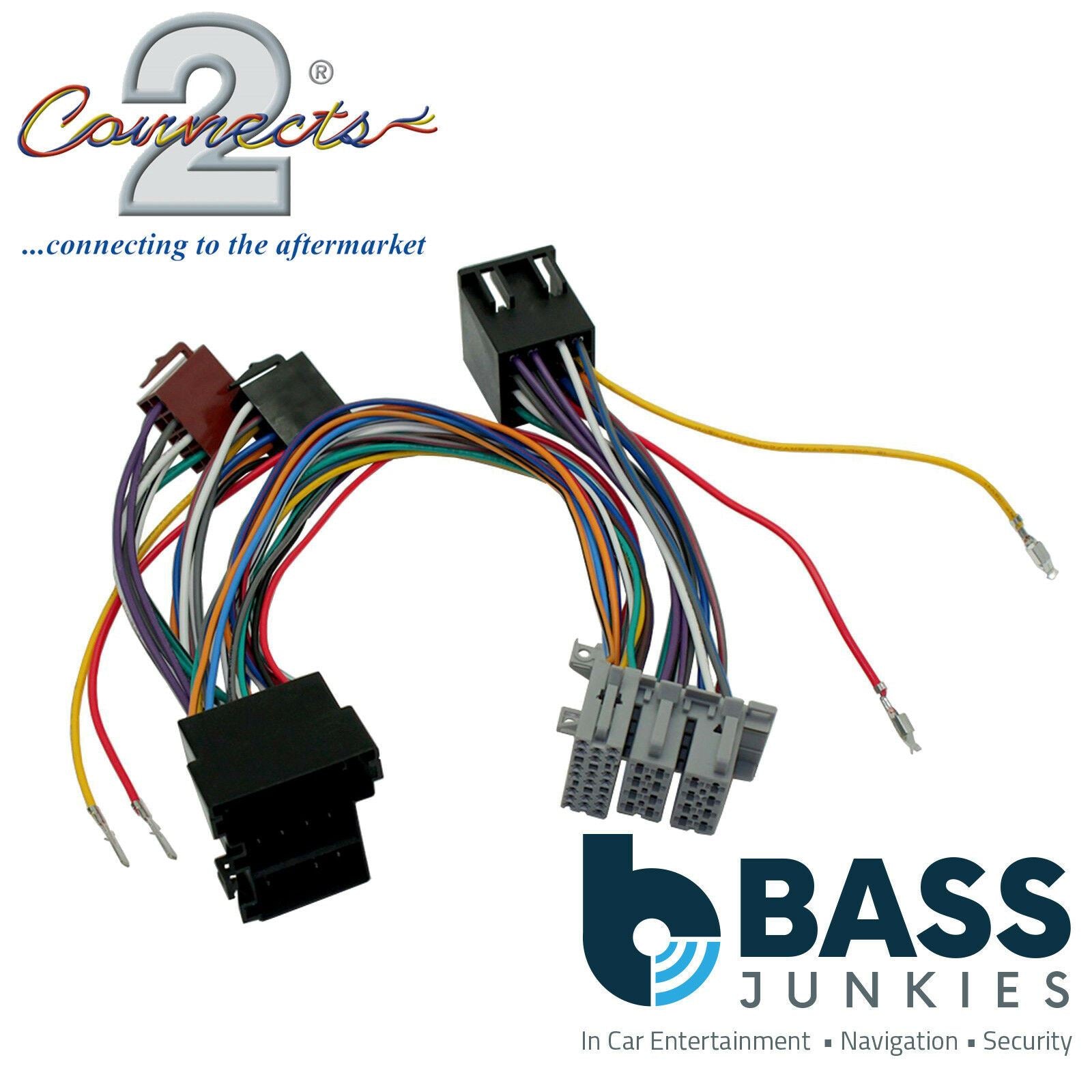 Connects2 CT10VX02 - Vauxhall All-Models Pre-2004 Parrot SOT T-Harness Cable Wiring Lead