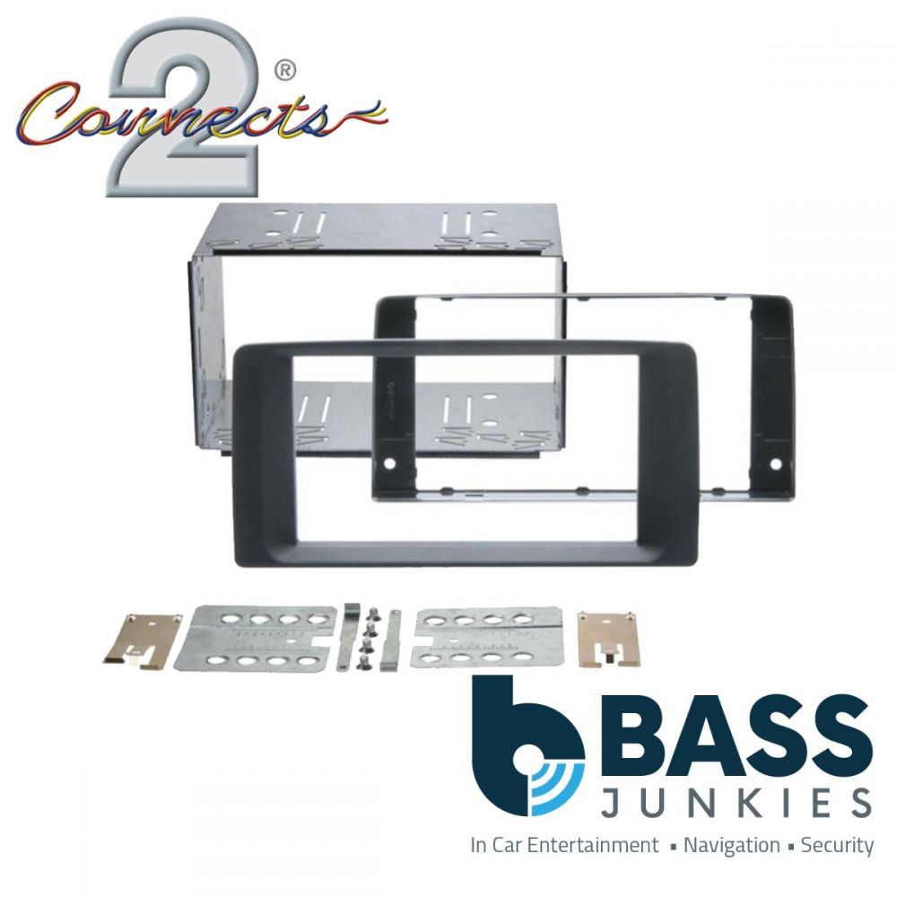 Connects2 CT23MN01 - MAN TGX 2008 Onwards Double Din Fascia Panel