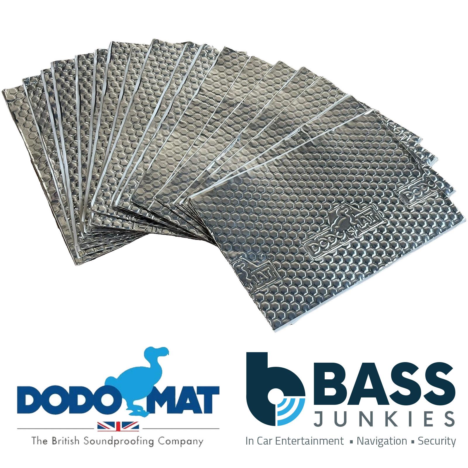 Dodo Mat DEADN Hex - 30 Sheets (2.8sq.m) Sound Deadening Vibration Proofing Mat