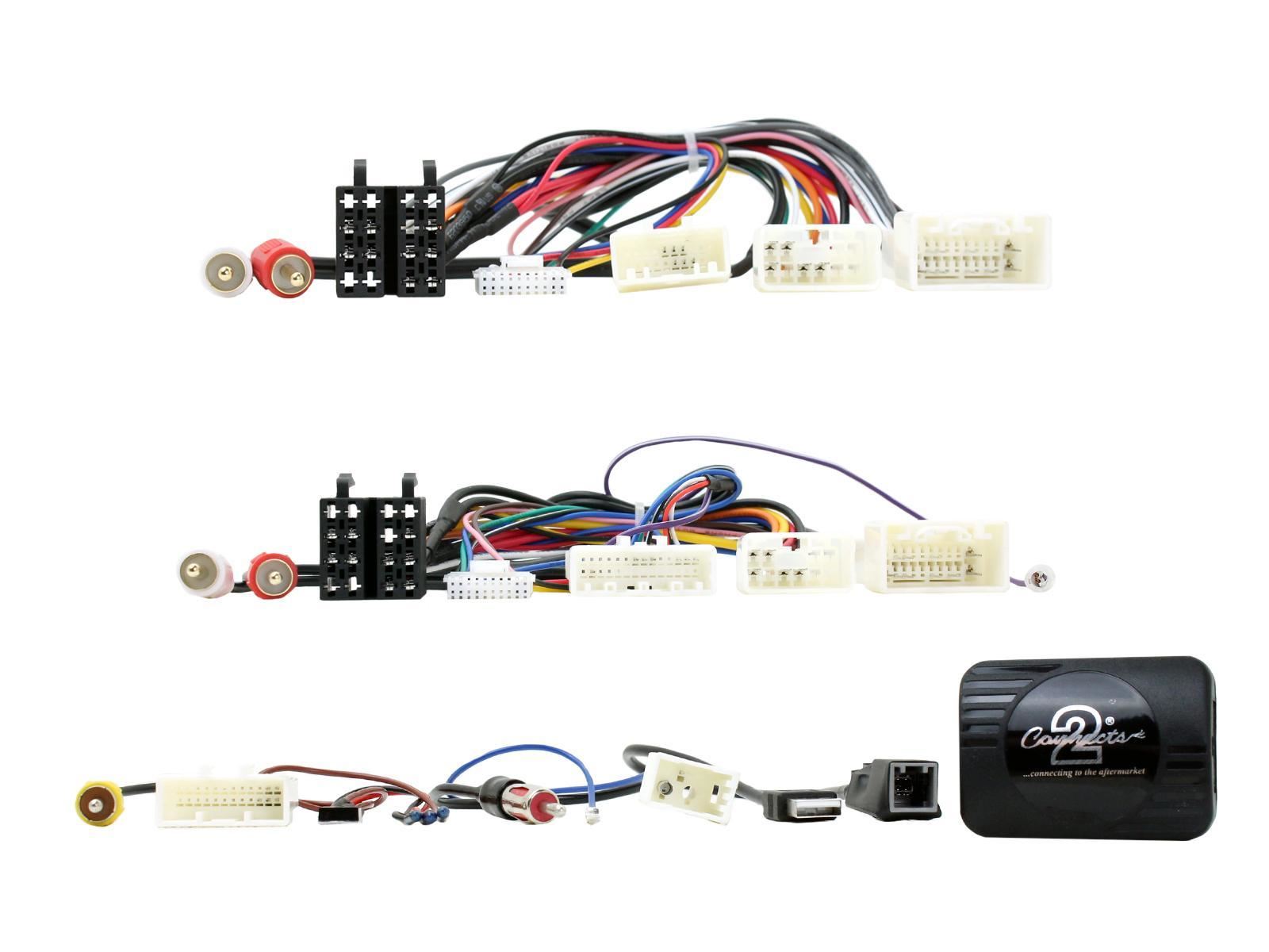 Connects2 CTSTY009.2 Toyota Avensis RAV4 4Runner Landcruiser Prius Car Stereo Radio Steering Wheel Interface Stalk Control