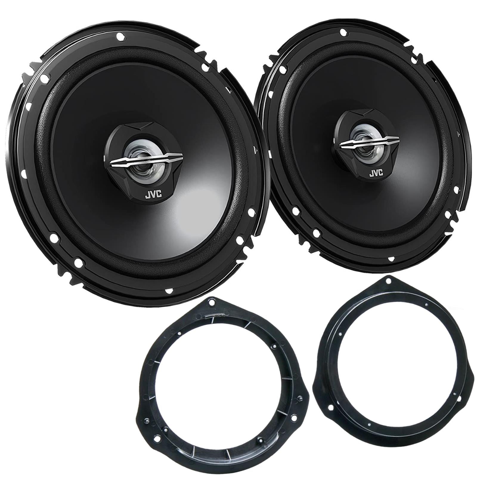 Mercedes C Class 07-14 JVC 16cm 6.5 Inch 600 Watts 2 Way Front Door Car Speakers