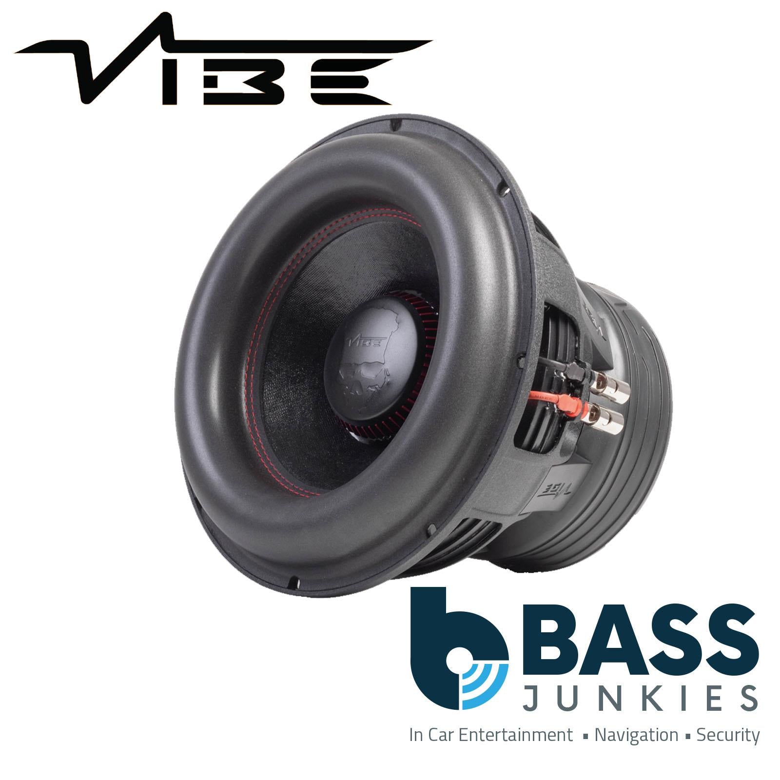 VIBE BD12D1SPL-V4 Black Death 12 Inch 9000W Max 2Ohm SPL Car Audio Subwoofer