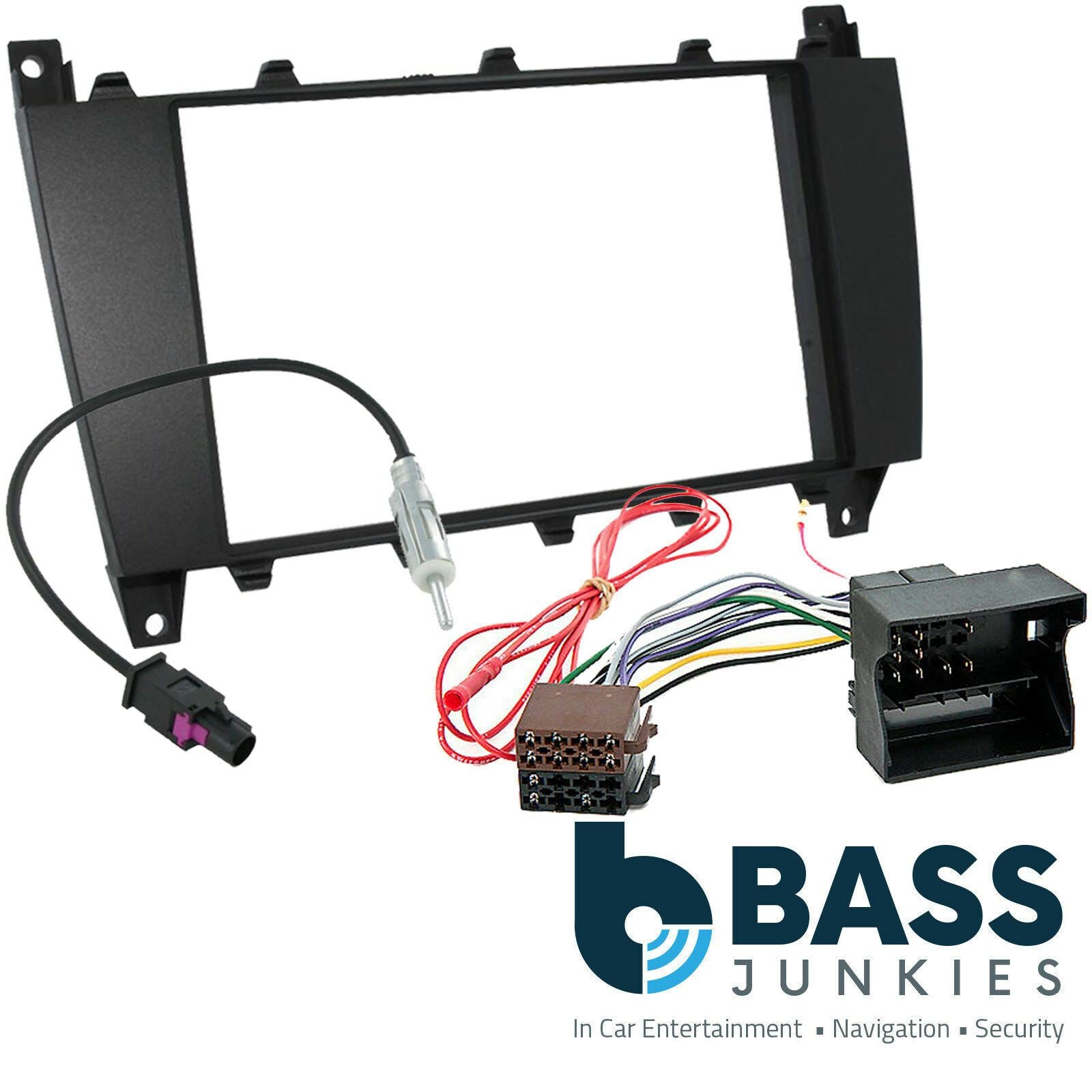 Mercedes Benz CLK W209 2004 - 2006 Car Stereo Radio Fascia ISO Aerial DFP-23-03